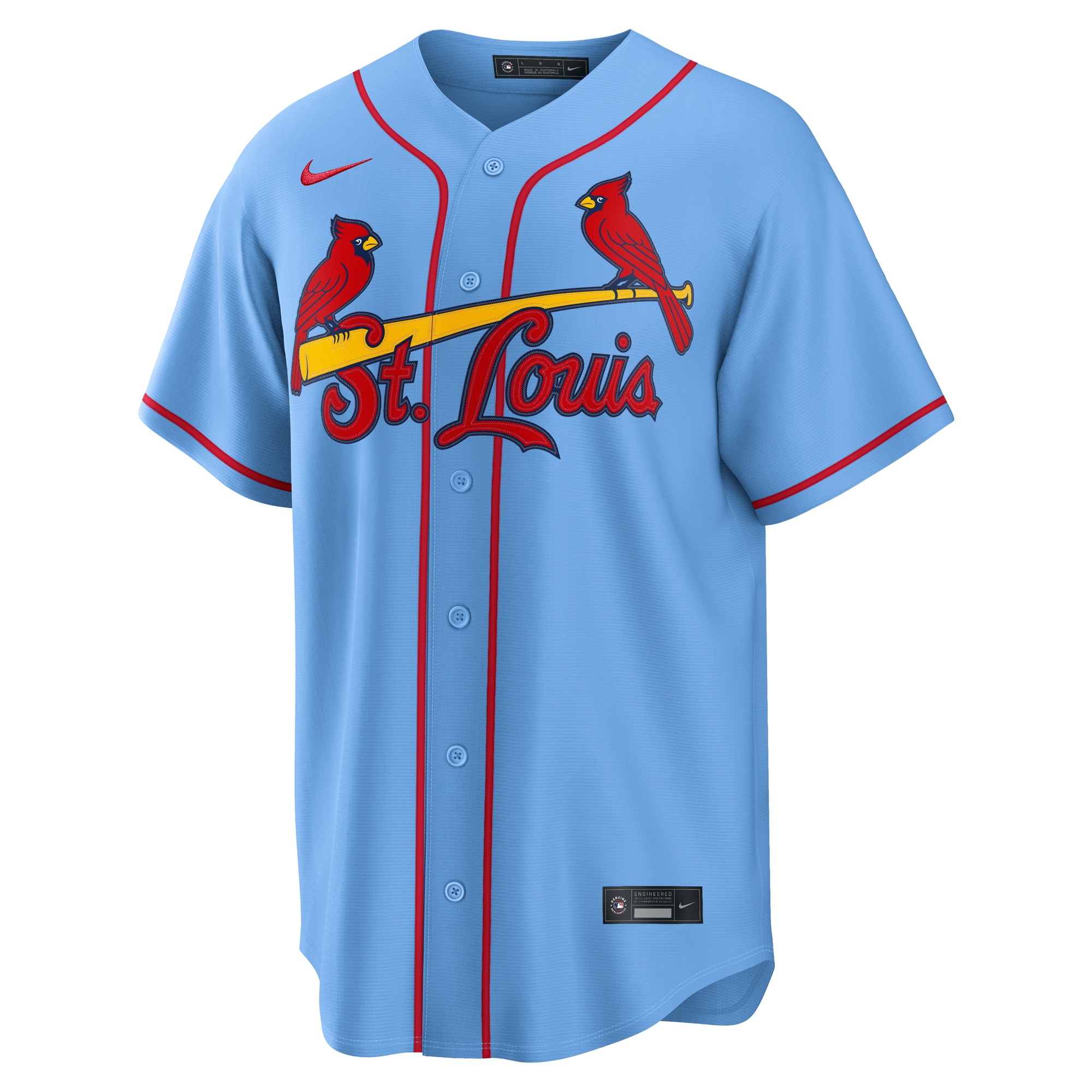 Lars Nootbaar St. Louis Cardinals Nike Alternate Replica Jersey - Light Blue