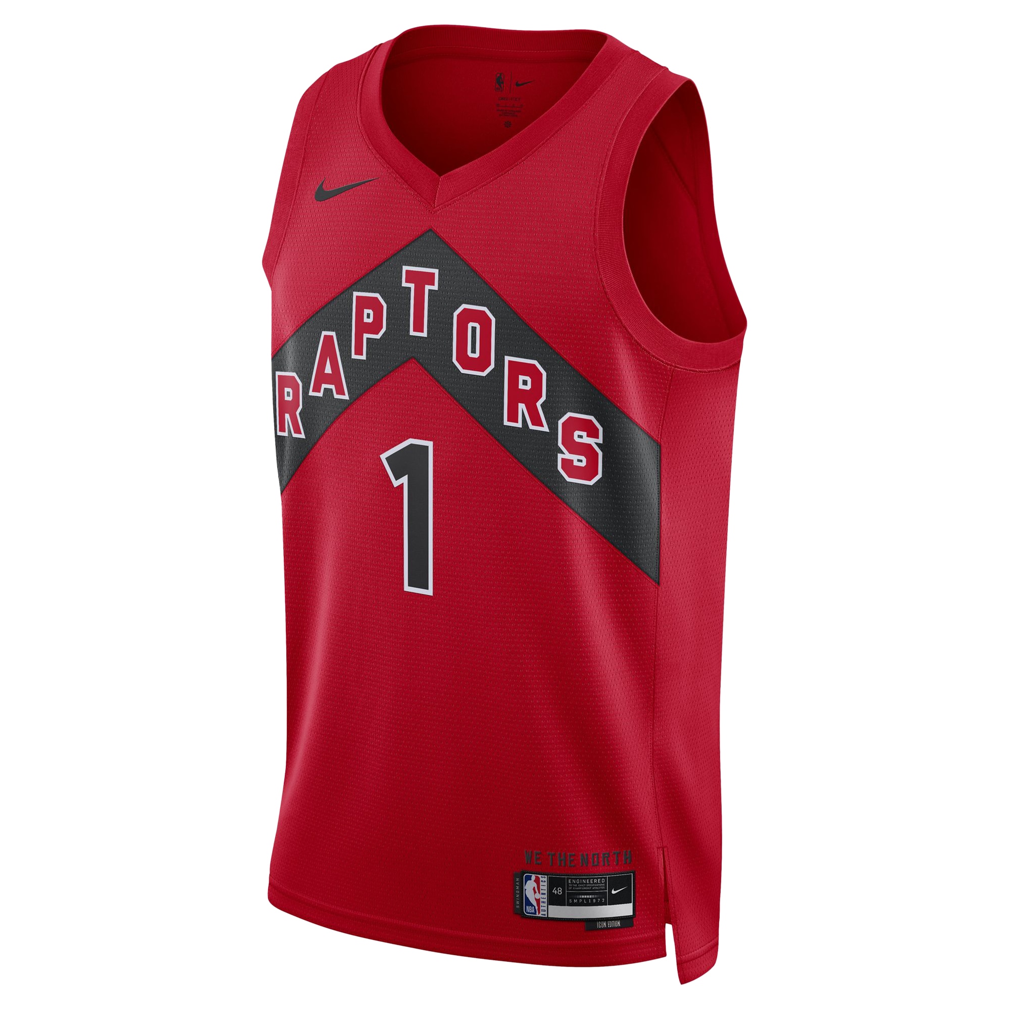 Gradey Dick Toronto Raptors Nike Unisex Swingman Player Jersey - Icon Edition - Red