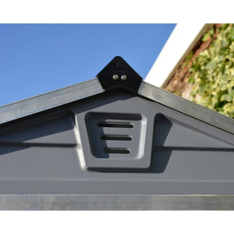 SkyLight 6 ft. W x 7.5 ft. D Polycarbonate Storage Shed