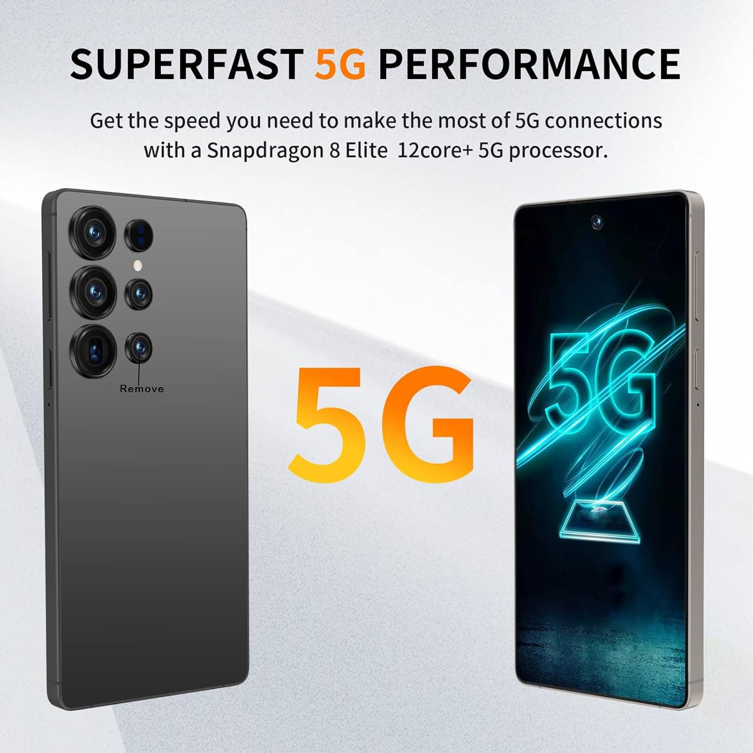 I25U 5G Unlocked Phones,Android 15.0 Smartphone,6.9