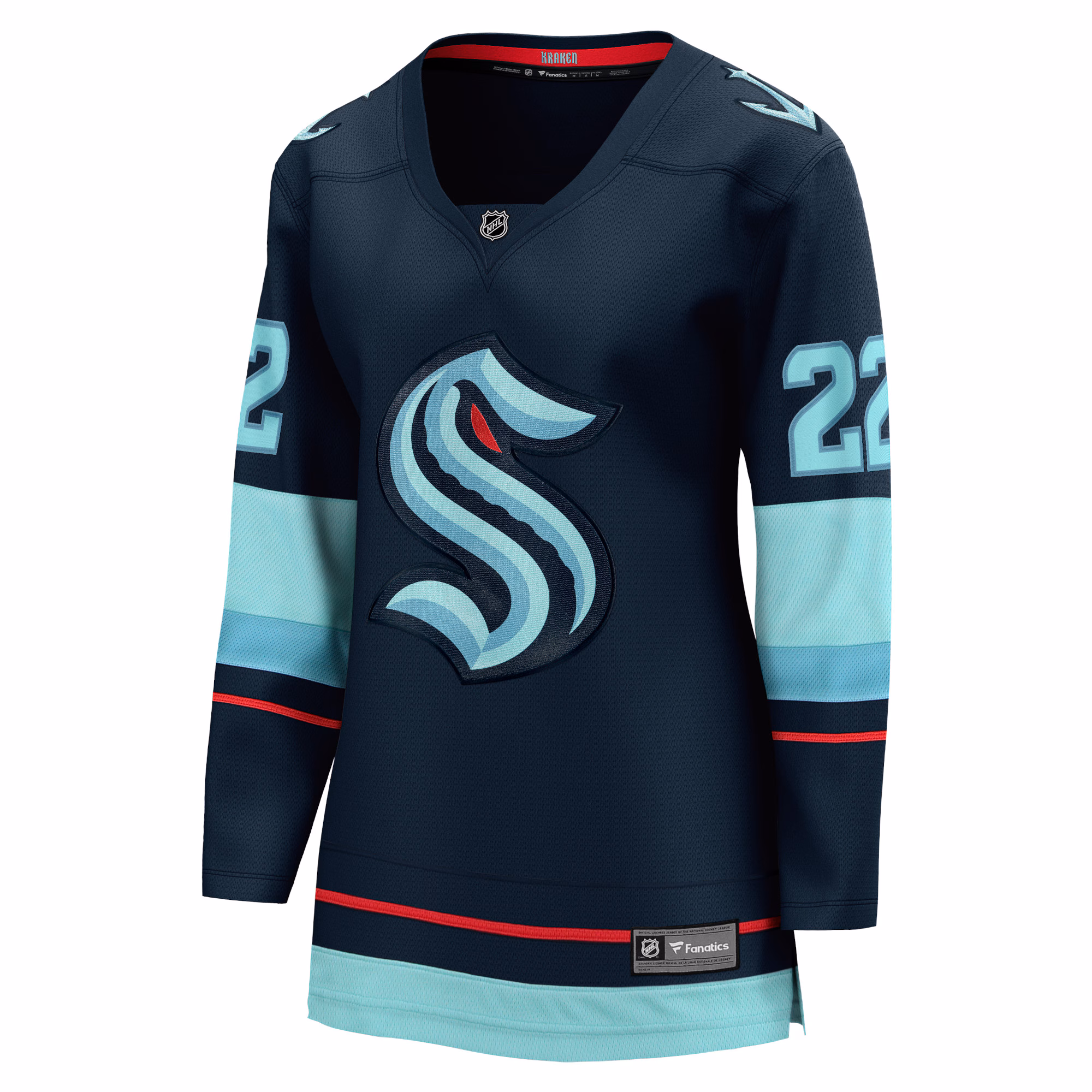 Oliver Bjorkstrand Seattle Kraken Fanatics Women's Home Breakaway Player Jersey - Deep Sea Blue