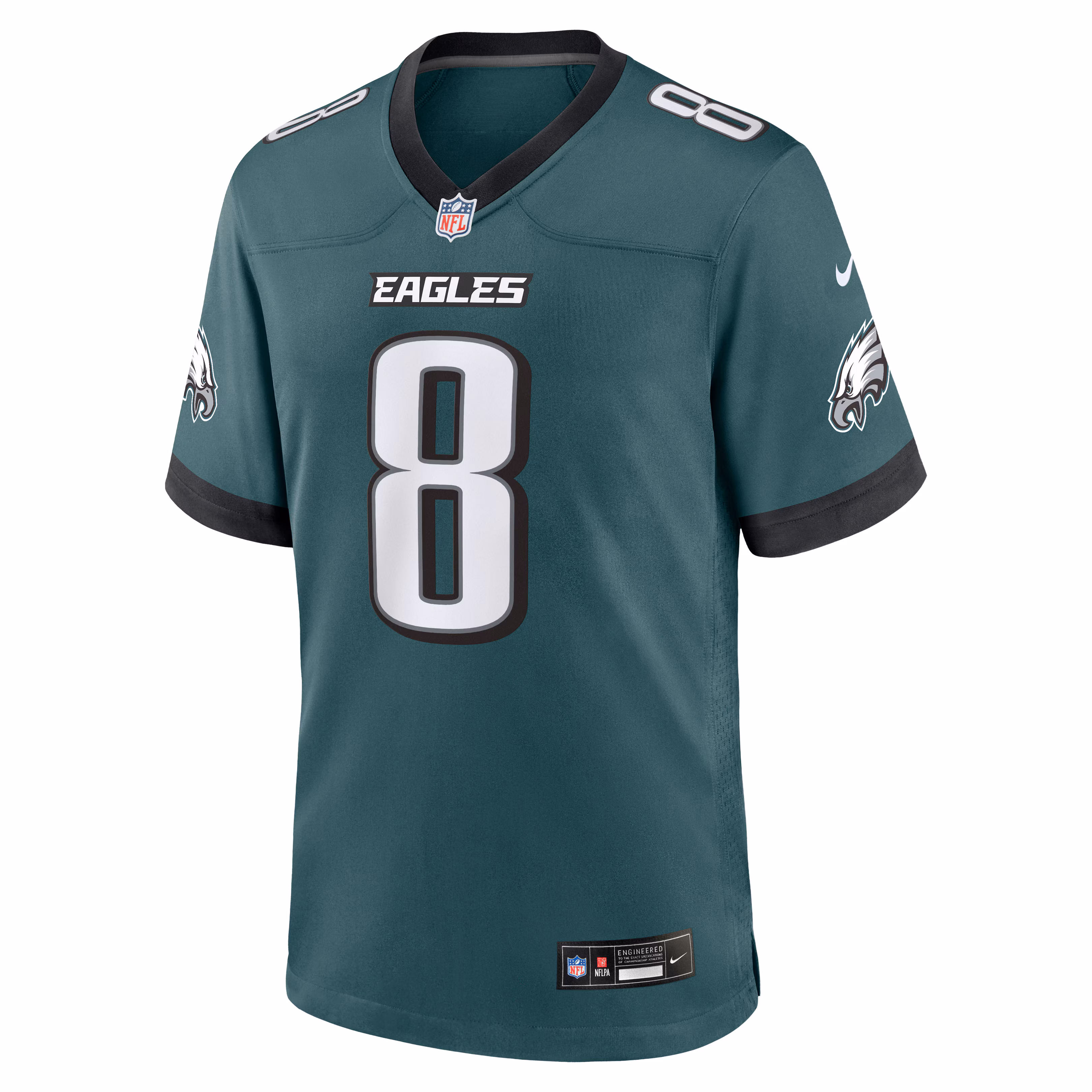 Tank Bigsby Philadelphia Eagles Nike Team Game Jersey -  Midnight Green