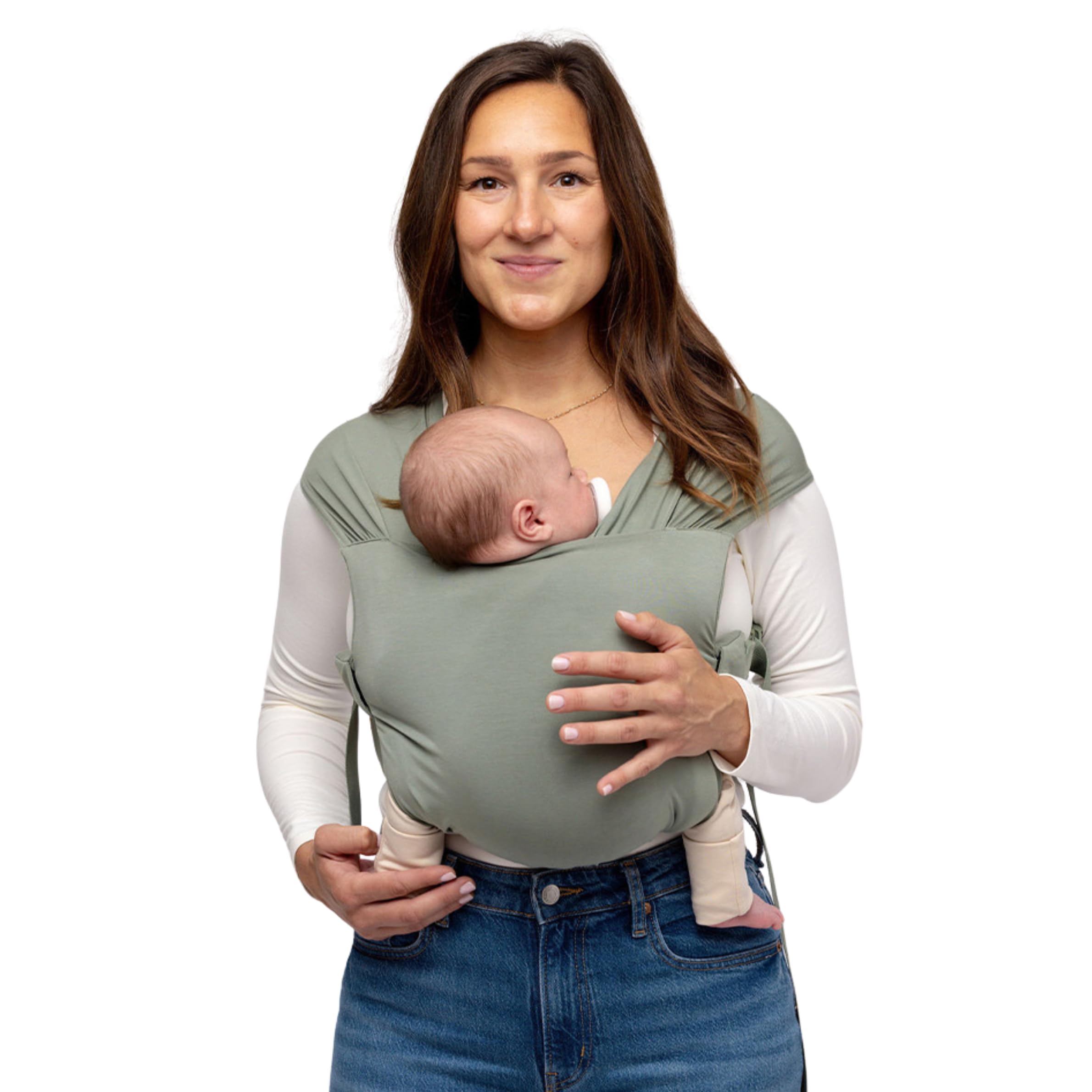 WILDBIRD Aerial Buckle Wrap Newborn Baby Carrier - Soft Fabric