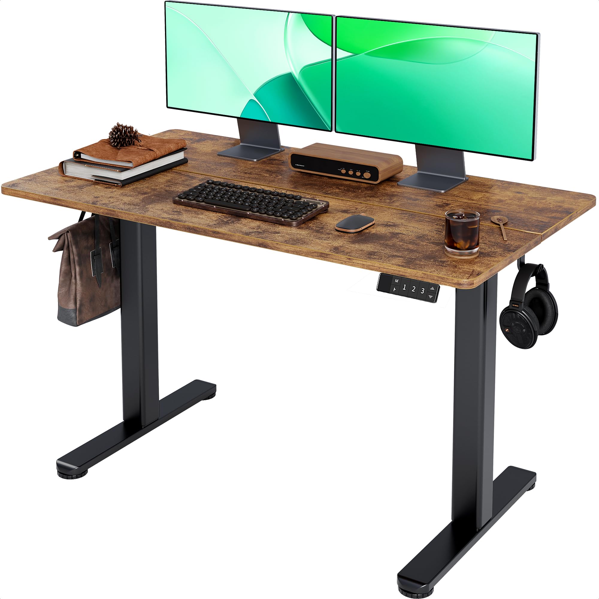 CLAIKS Electric Standing Desk - Adjustable Height 24x48