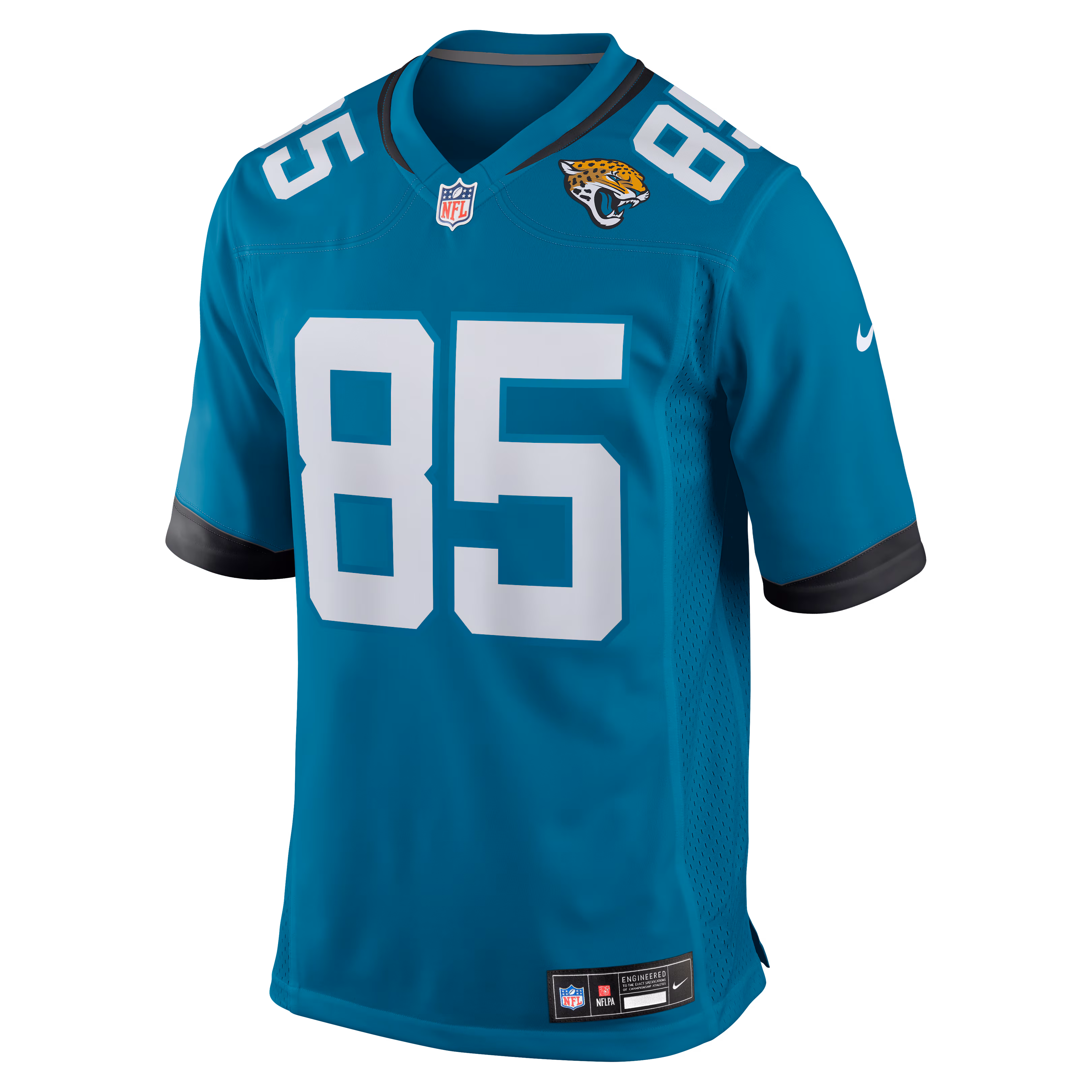 Brenton Strange Jacksonville Jaguars Nike Team Game Jersey -  Teal