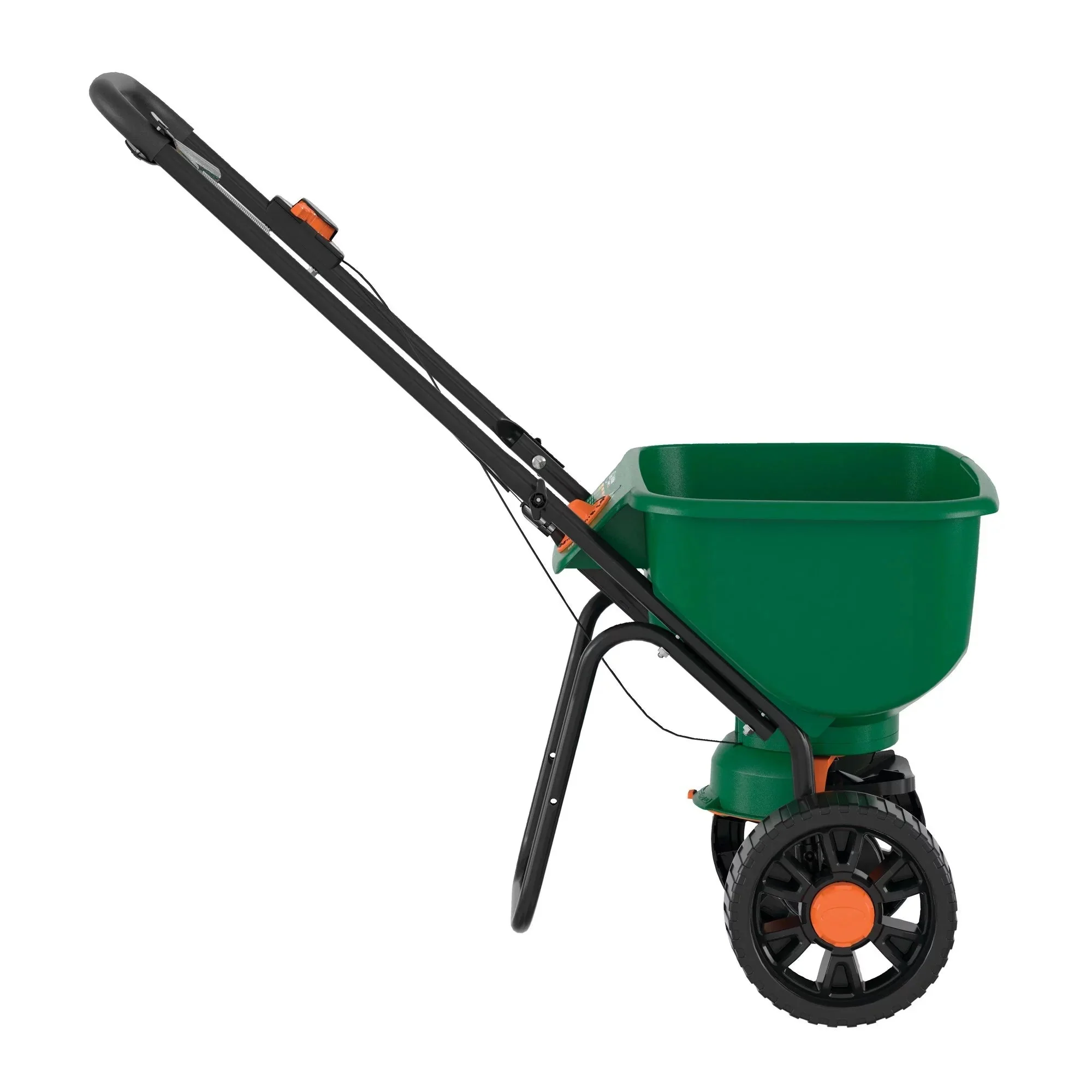 Turf Builder EdgeGuard DLX Broadcast Spreader 15,000 sq. ft.