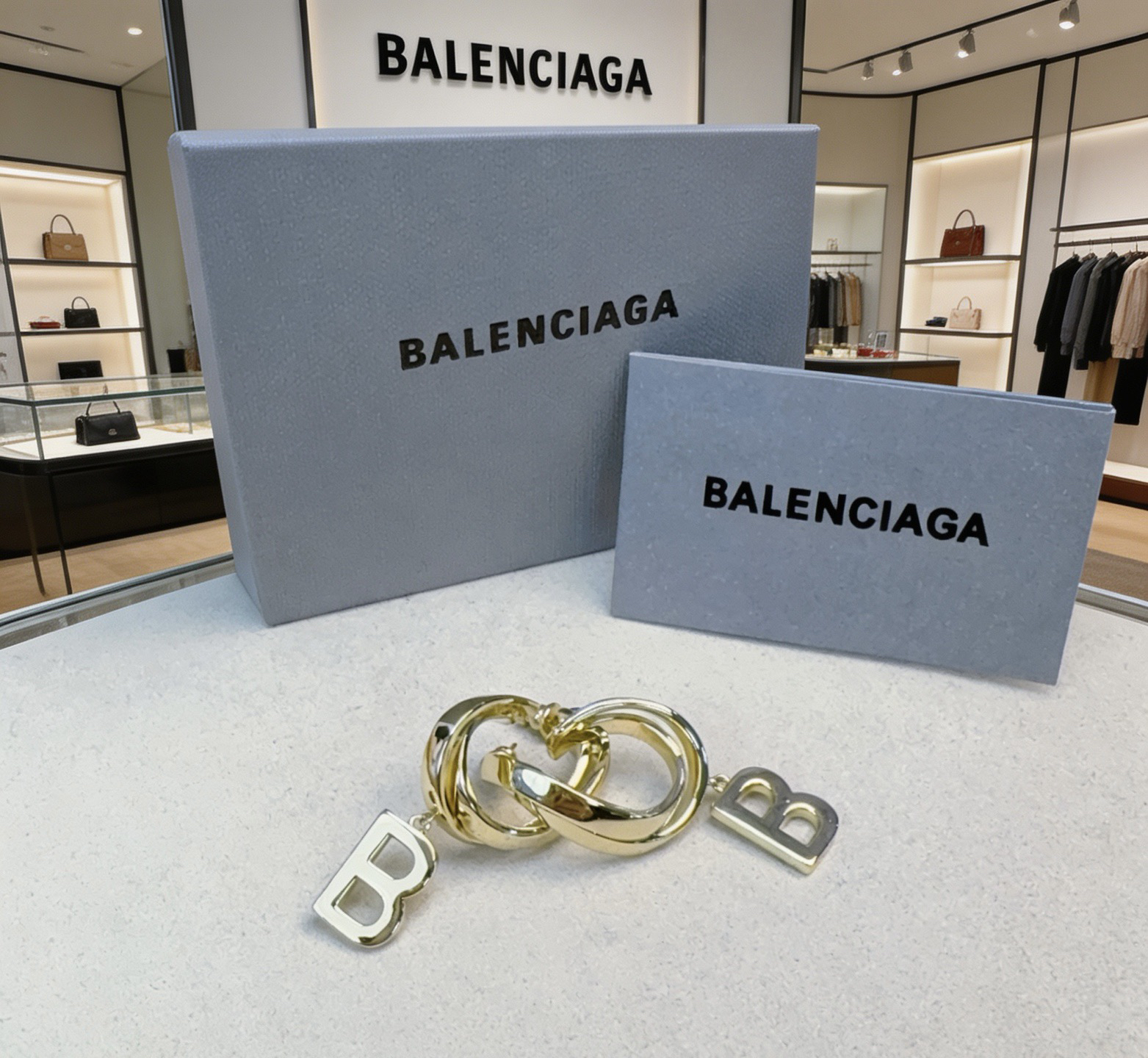 Balenciaga earrings-9