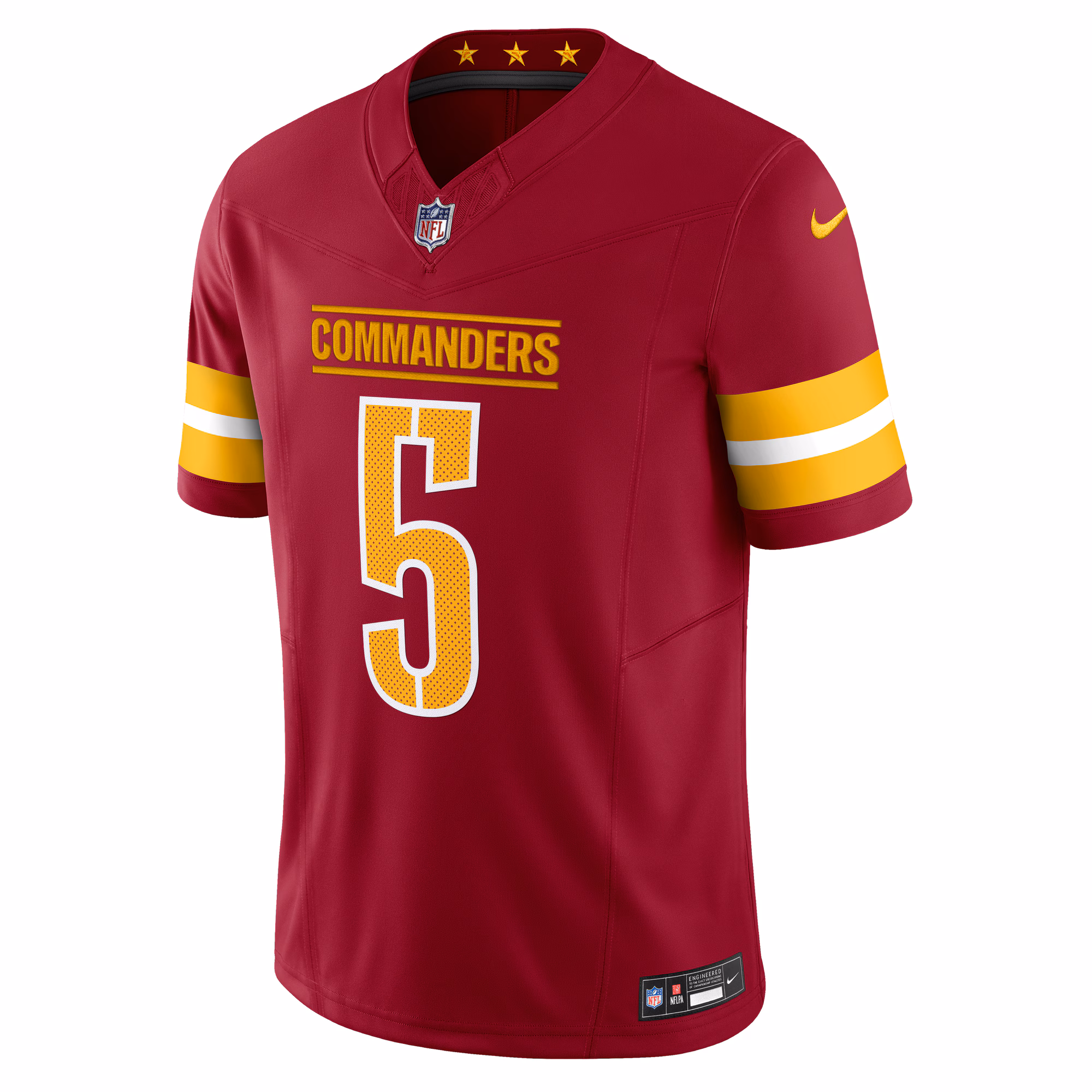 Jayden Daniels Washington Commanders Nike Vapor F.U.S.E. Limited Jersey - Burgundy