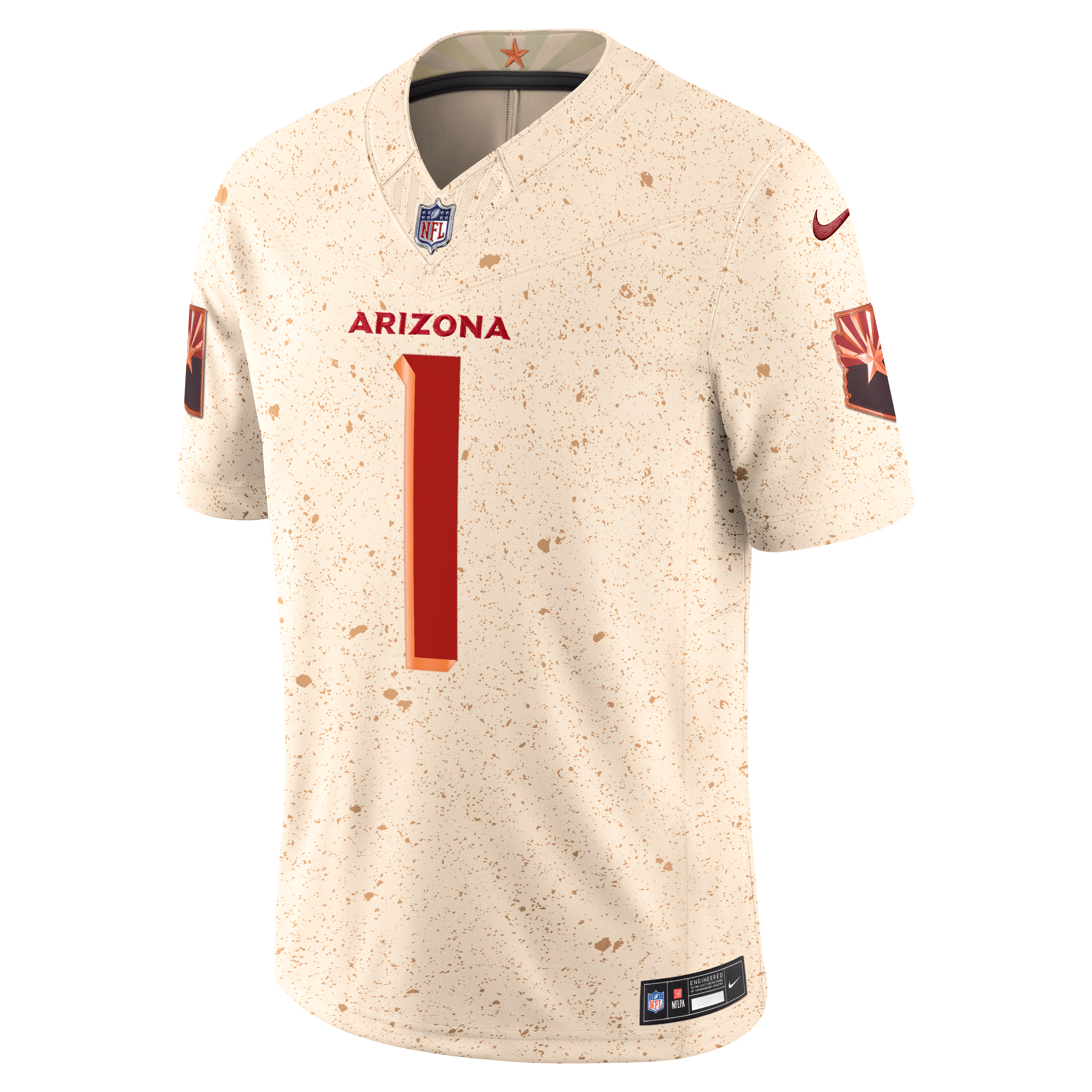Kyler Murray Arizona Cardinals Nike 2025 Rivalries Collection Stitched Limited Jersey - Natural