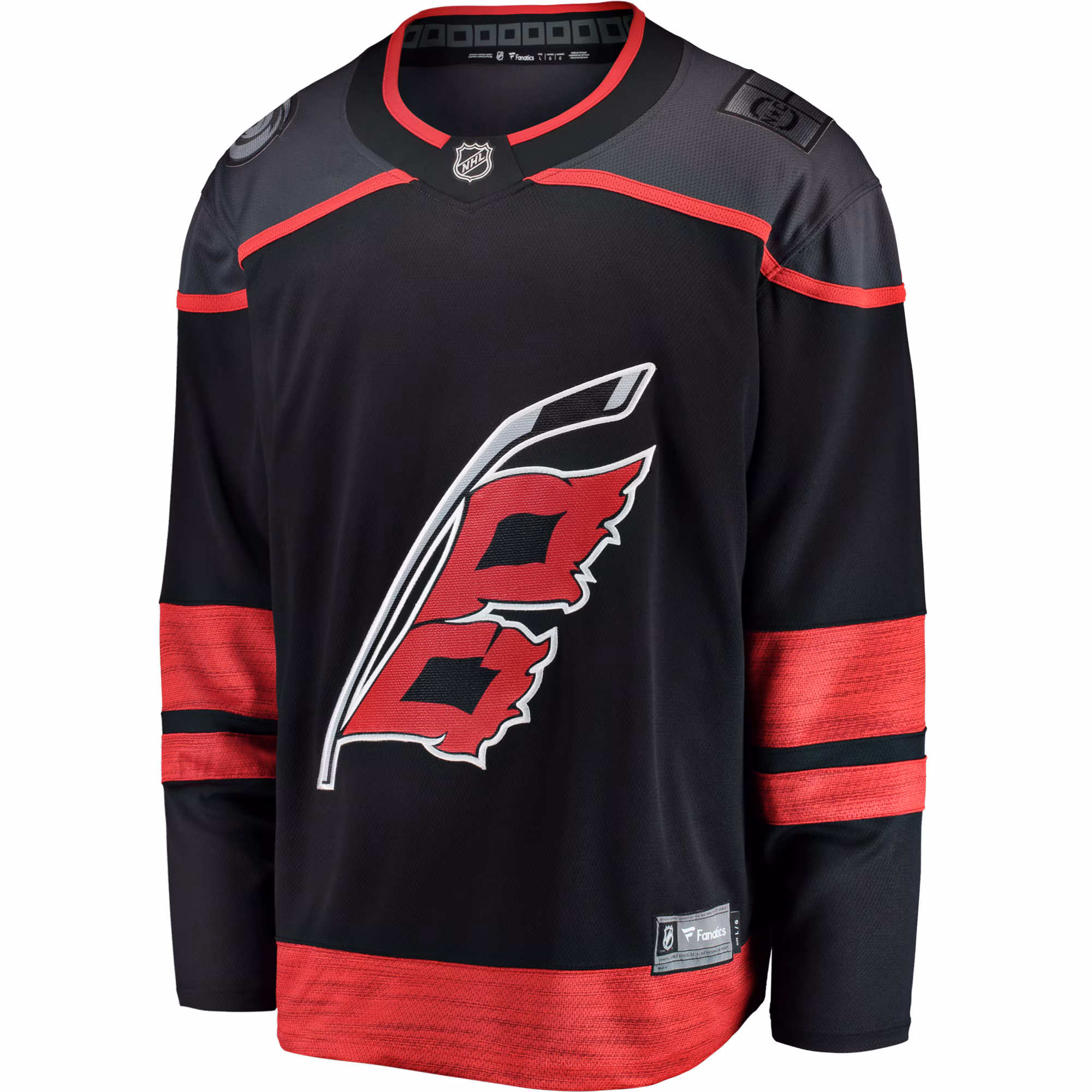 Carolina Hurricanes Fanatics Home Breakaway Jersey - Black