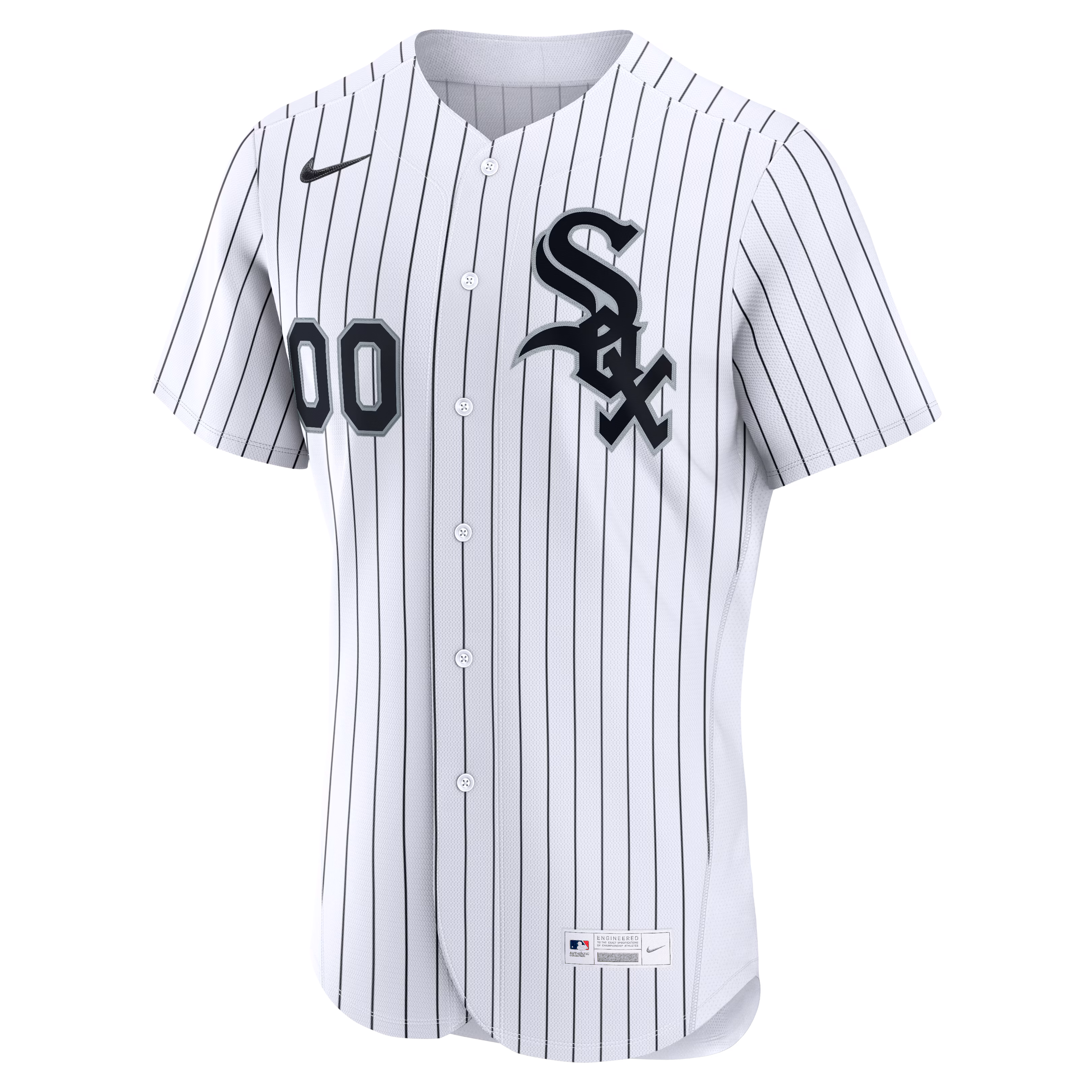 Chicago White Sox Nike Home Authentic Custom Jersey - White