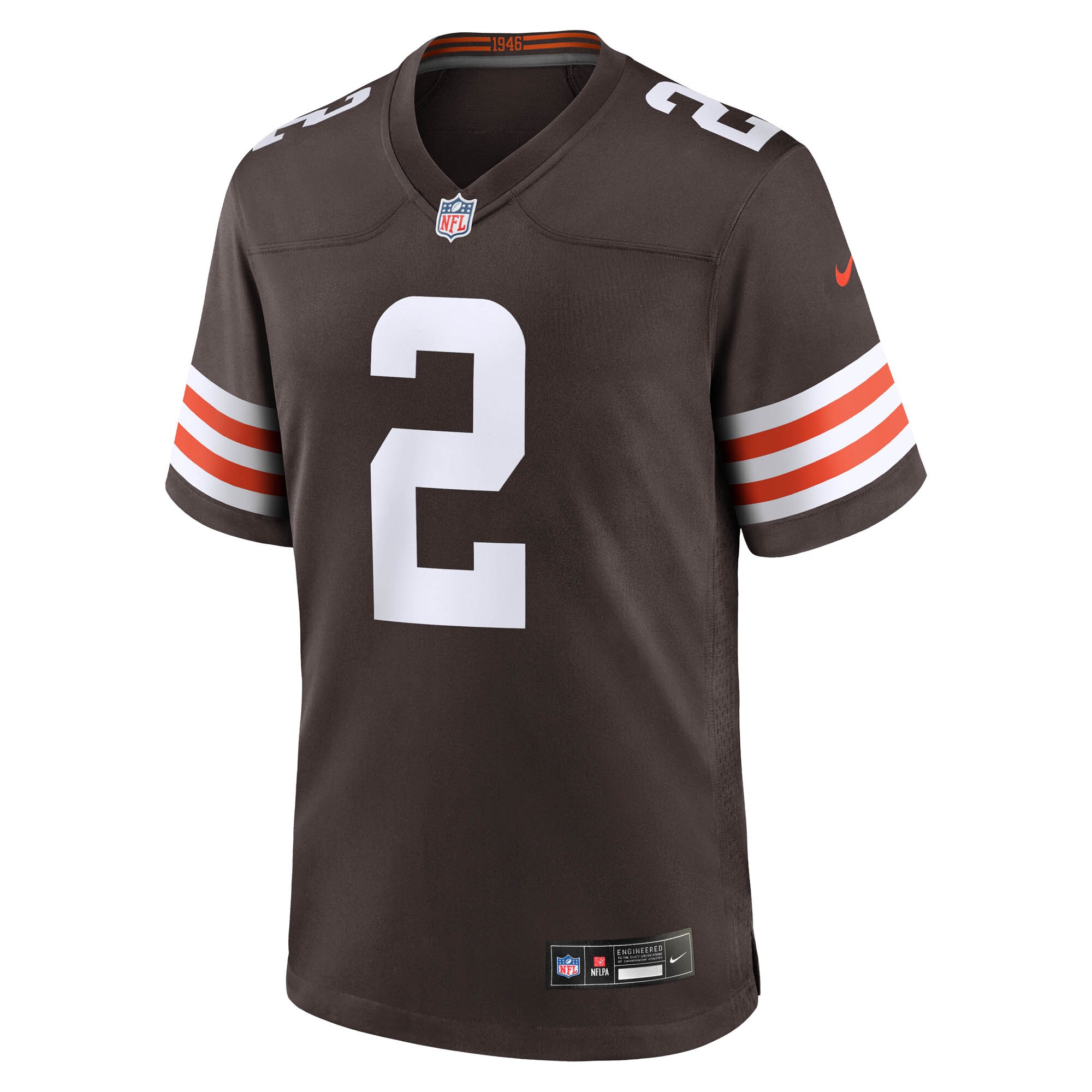 Shedeur Sanders Cleveland Browns Nike Game Jersey - Brown