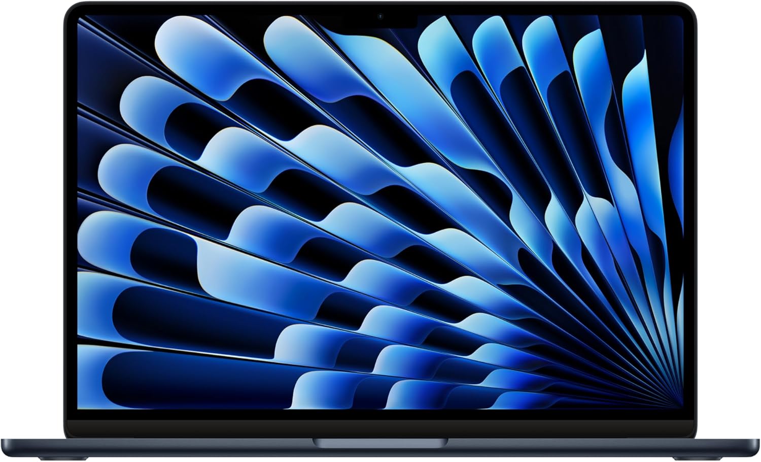 Apple 2024 MacBook Air with M3 chip, 13-inch, 16GB Ram, 256GB SSD Midnight QWERTY English (Renewed)