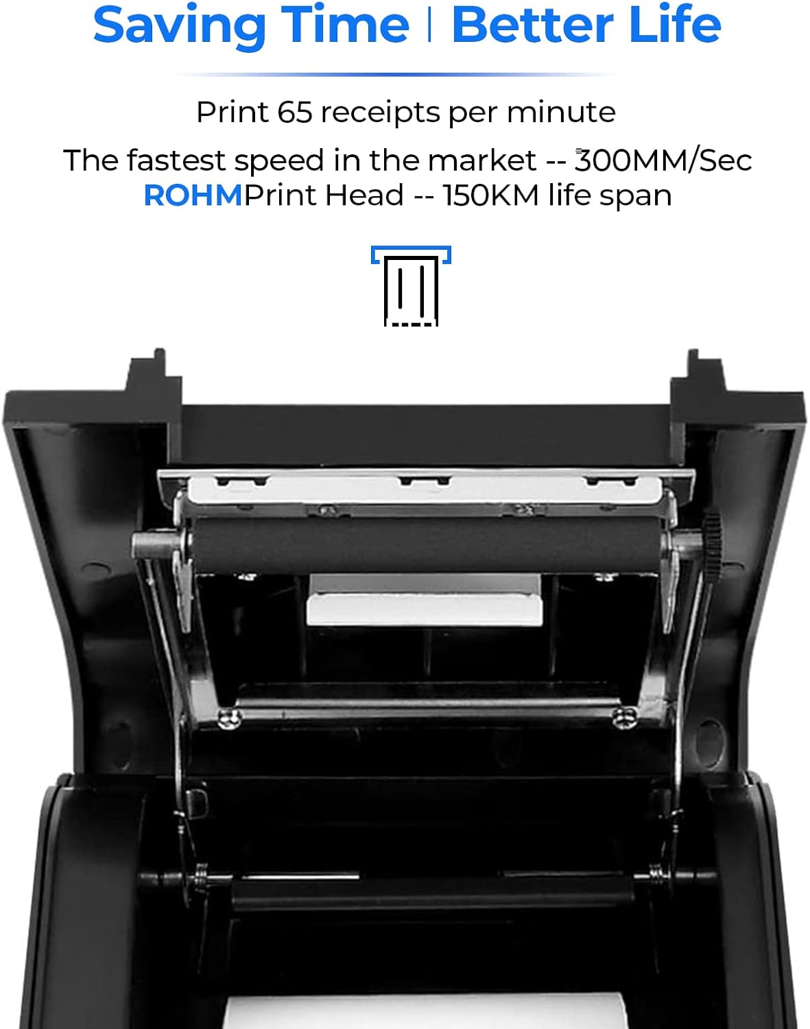 MUNBYN Receipt Printer P068, 3 1/8