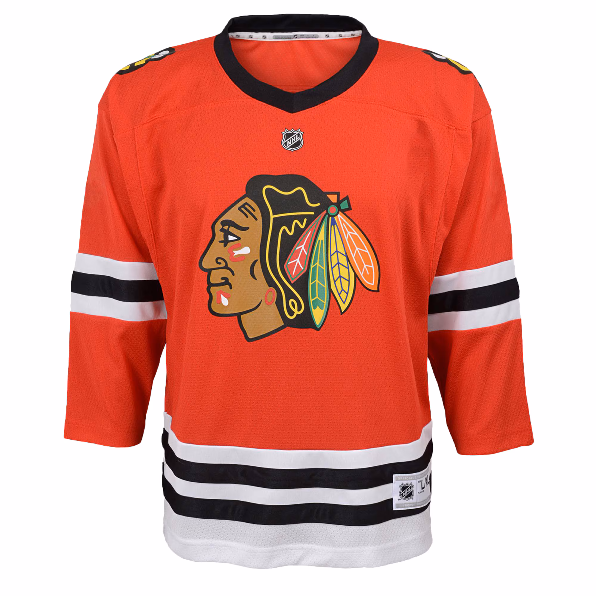 Chicago Blackhawks Youth Replica Custom Jersey - Red