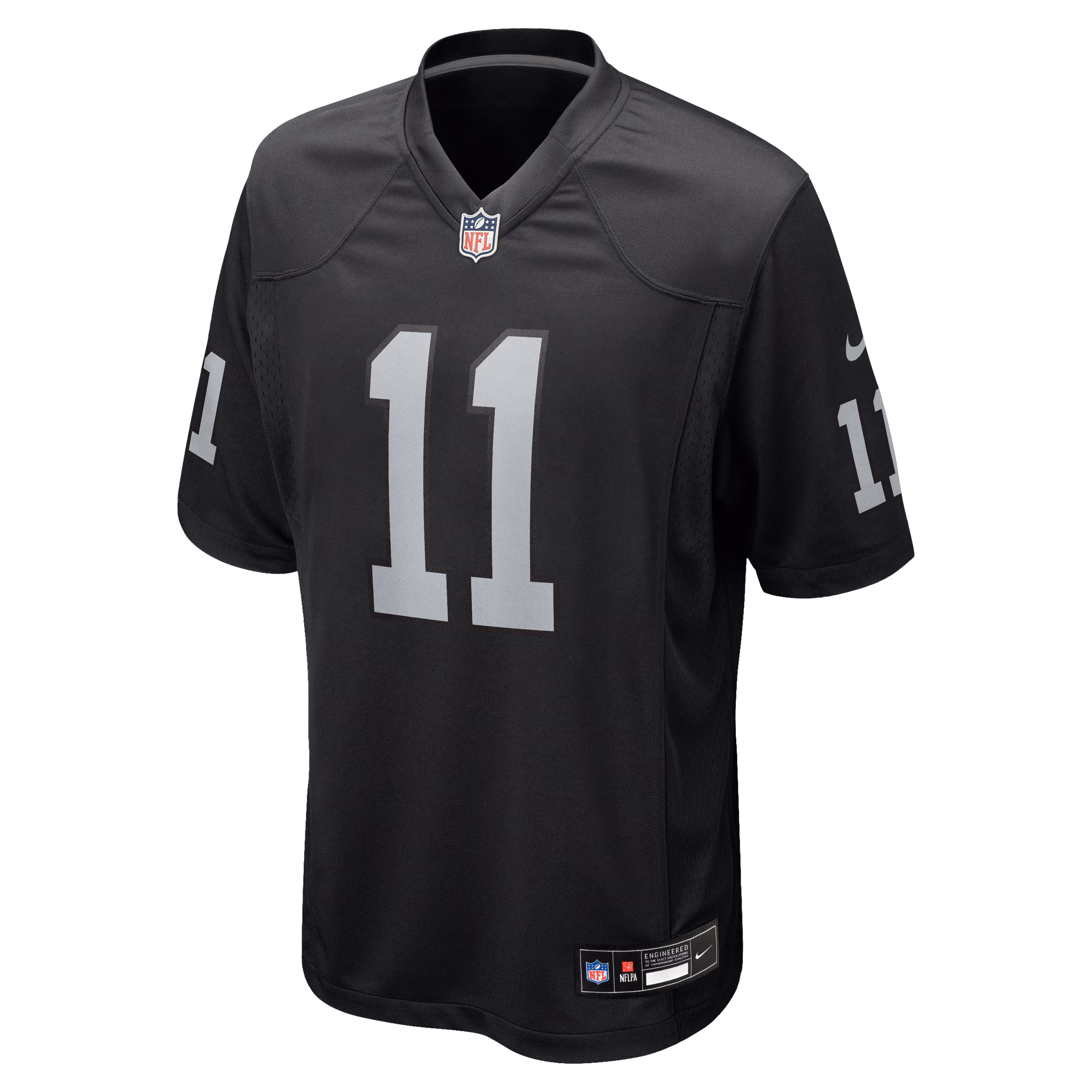 Jeremy Chinn Las Vegas Raiders Nike Team Game Jersey -  Black