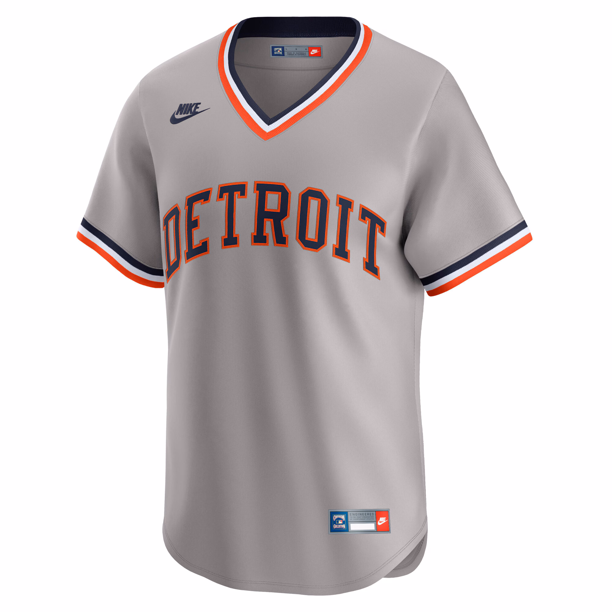 Alan Trammell Detroit Tigers Nike Cooperstown Collection Limited Jersey - Gray