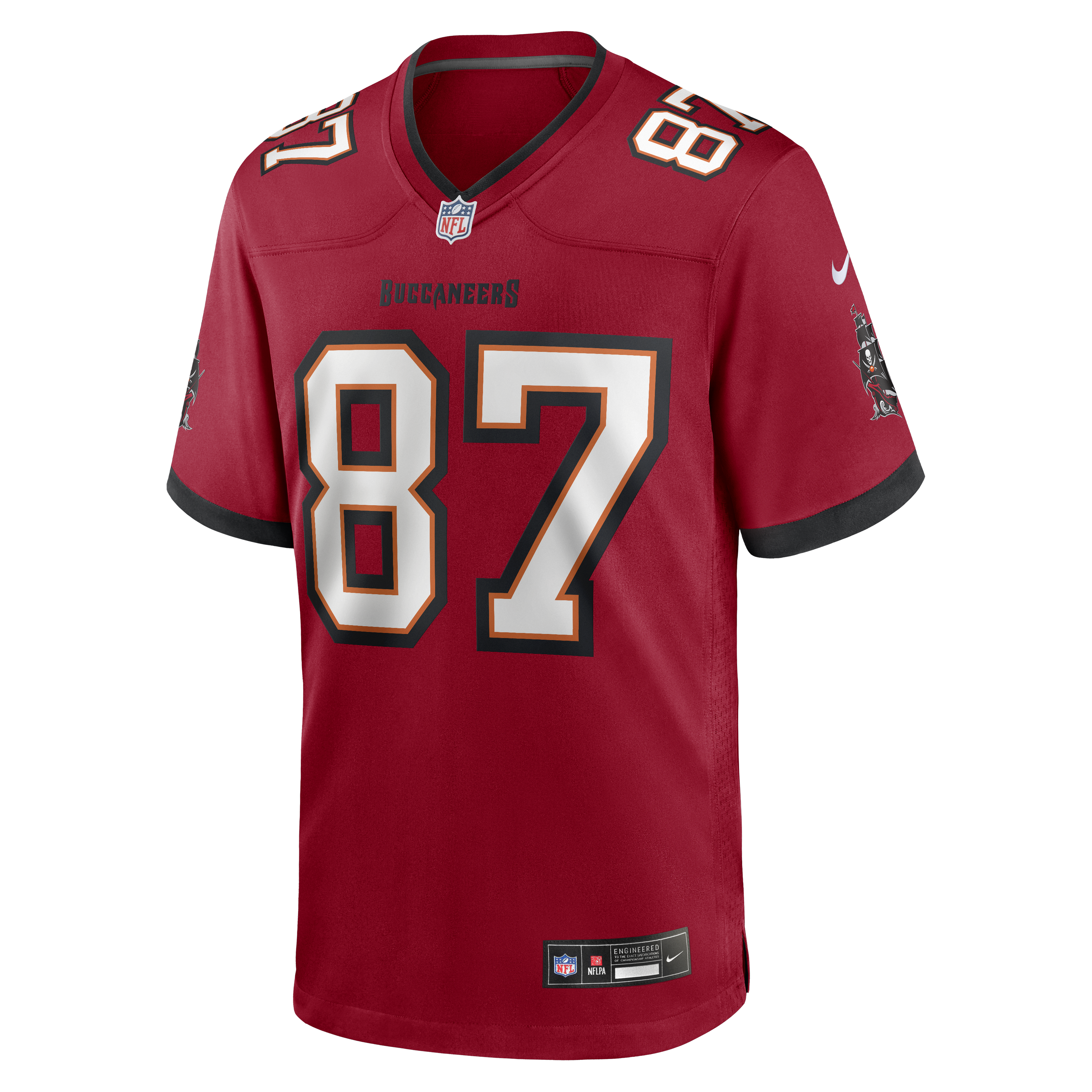 Payne Durham Tampa Bay Buccaneers Nike  Game Jersey -  Red