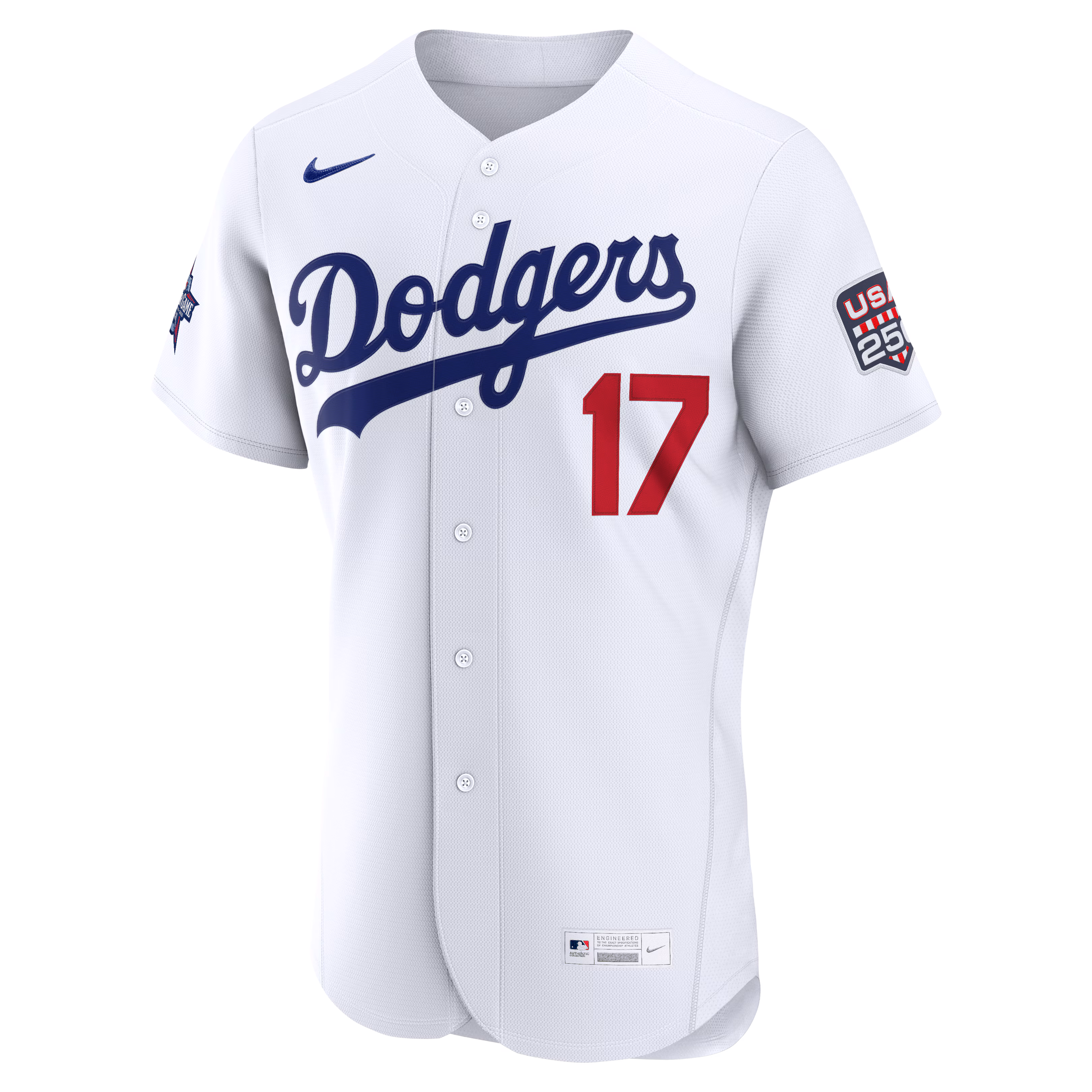 2026 All-Star Game Los Angeles Dodgers Shohei Ohtani Nike White Authentic Jersey