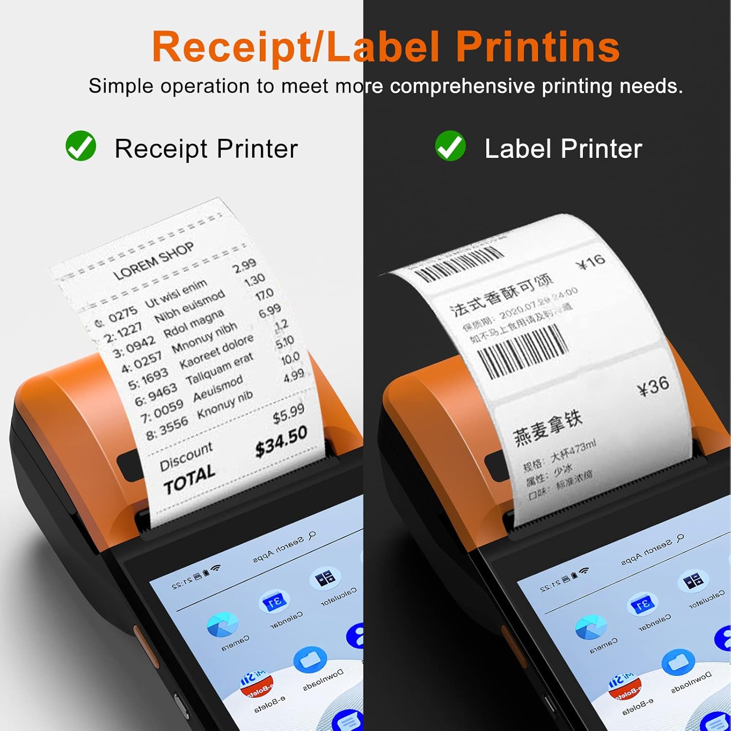 symcode New POS PDA Thermal Receipt Printer 5.99