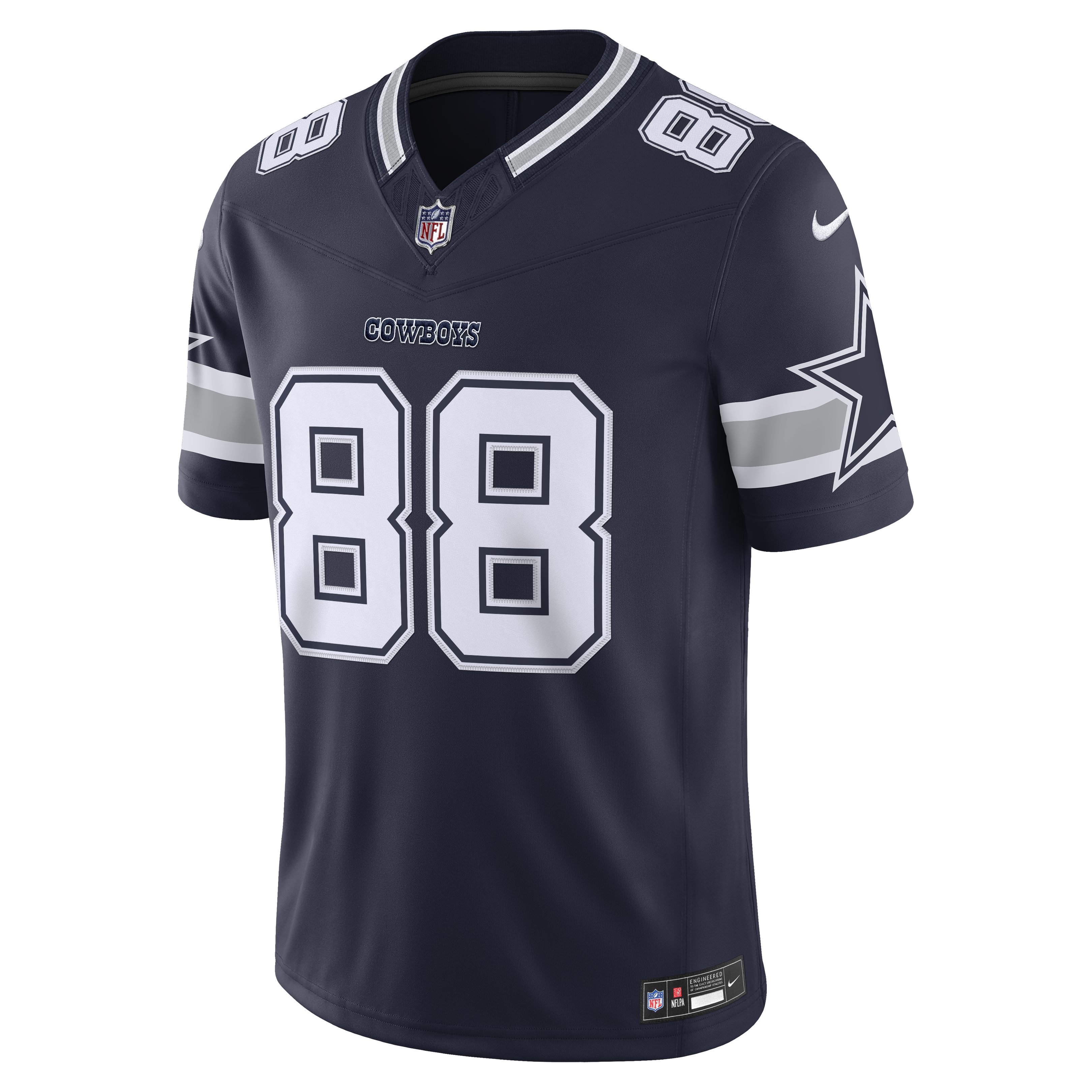 CeeDee Lamb Dallas Cowboys Nike Vapor F.U.S.E. Stitched Limited Jersey - Navy