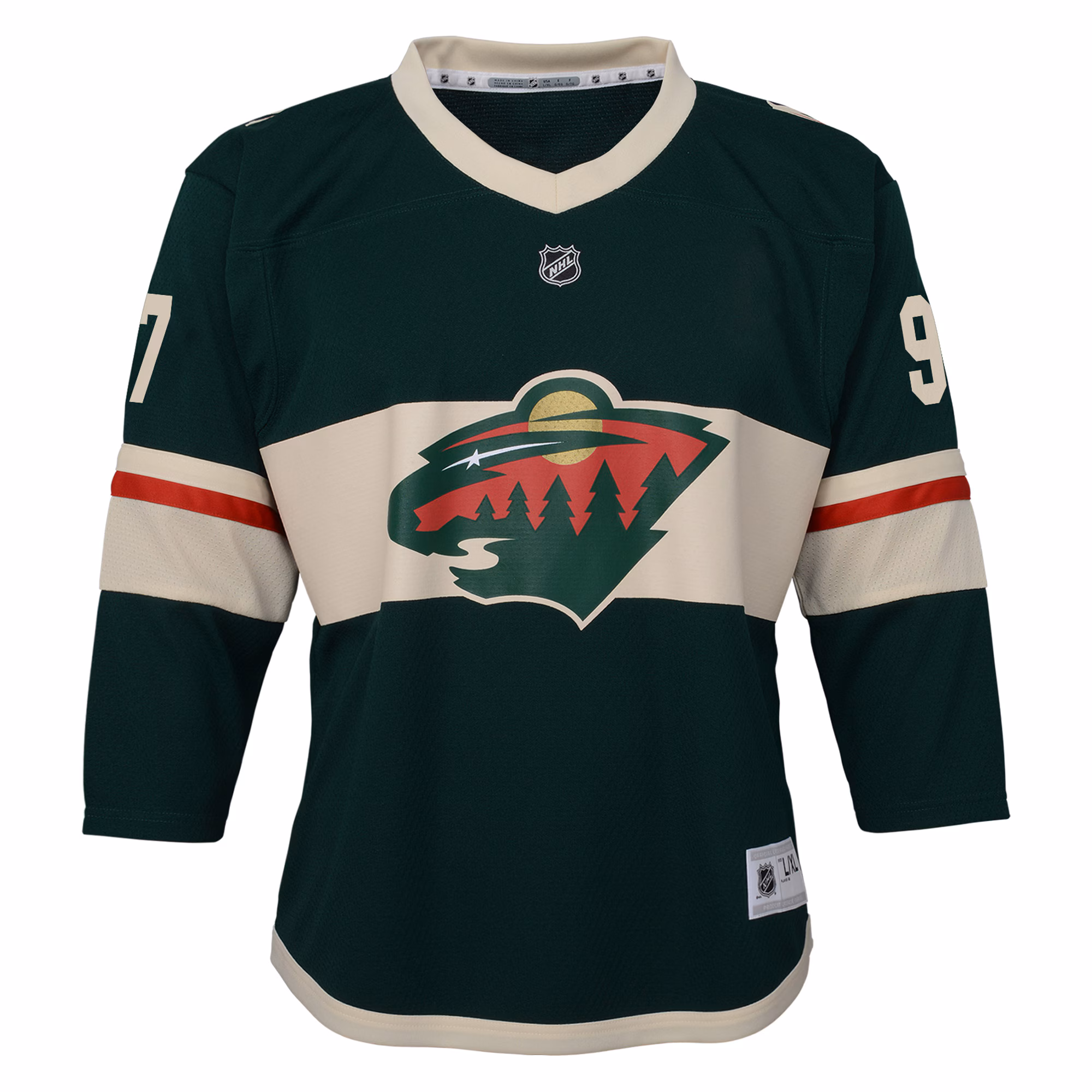 Kirill Kaprizov Minnesota Wild Youth Home Replica Player Jersey - Green
