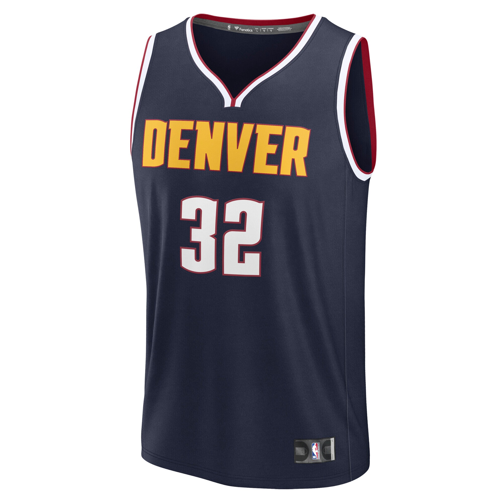 Aaron Gordon Denver Nuggets Fanatics Fast Break Replica Jersey - Navy - Icon Edition