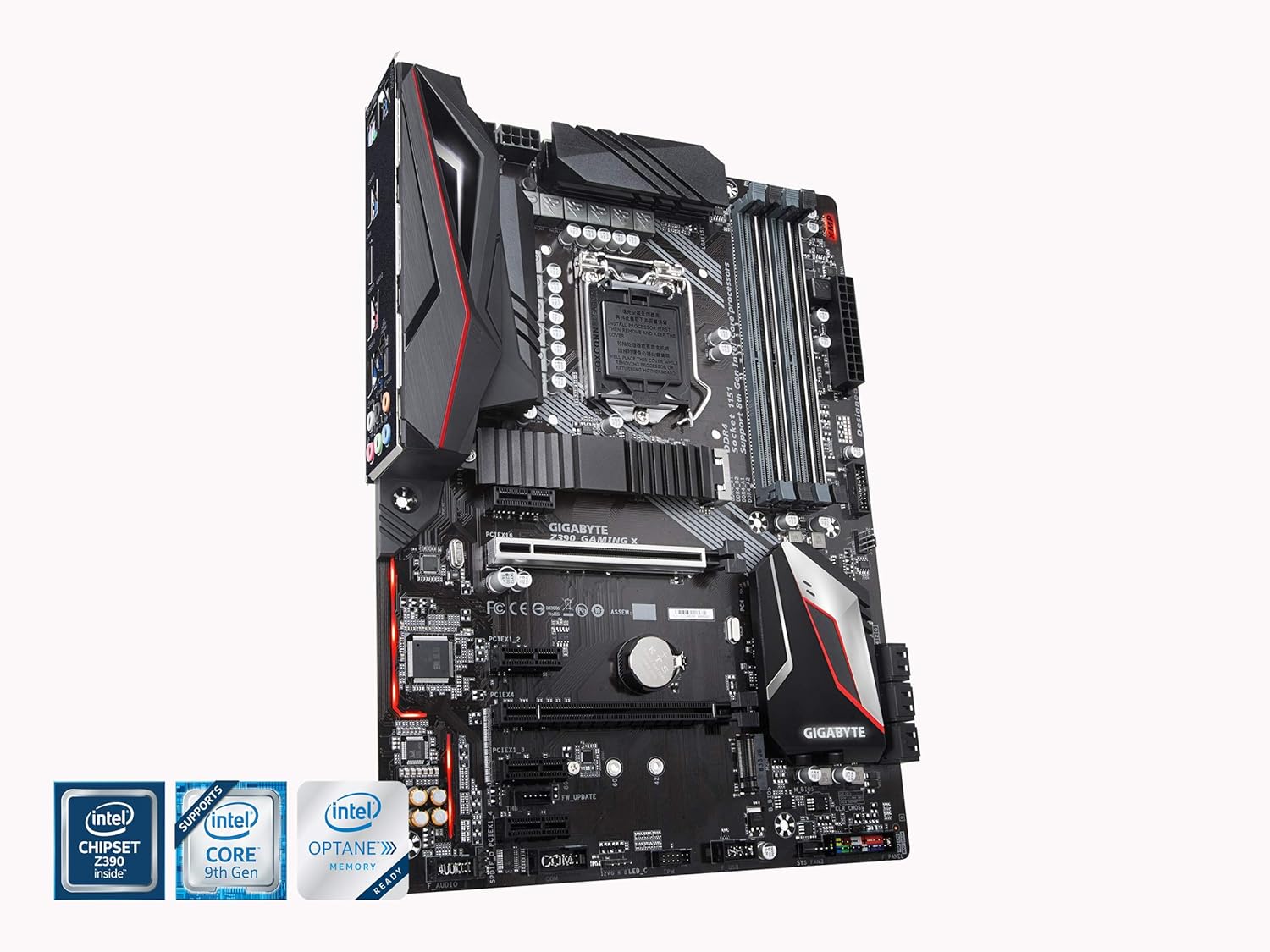 GIGABYTE Z390 GAMING X (Intel LGA1151/Z390/ATX/2xM.2/Realtek ALC892/Intel LAN/HDMI/Gaming Motherboard)