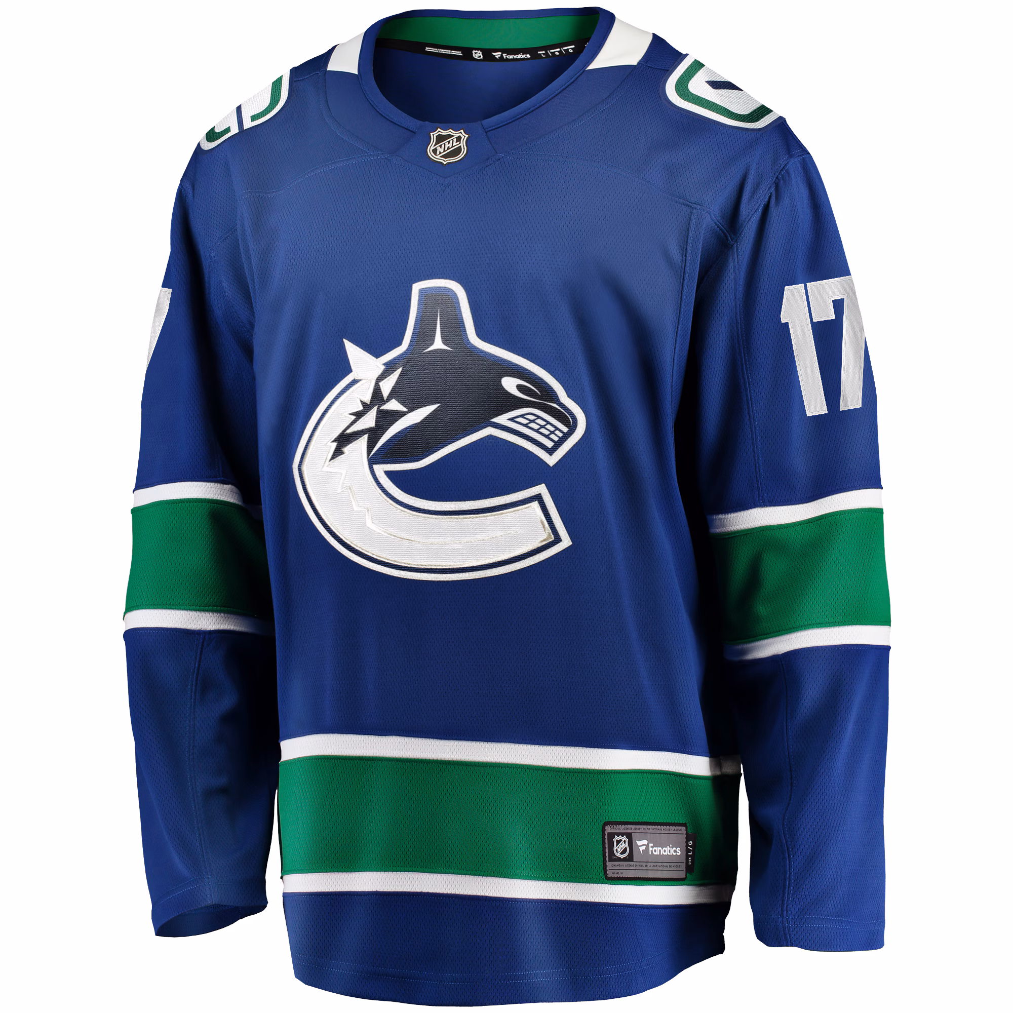 Filip Hronek Vancouver Canucks Fanatics Home Breakaway Jersey - Blue