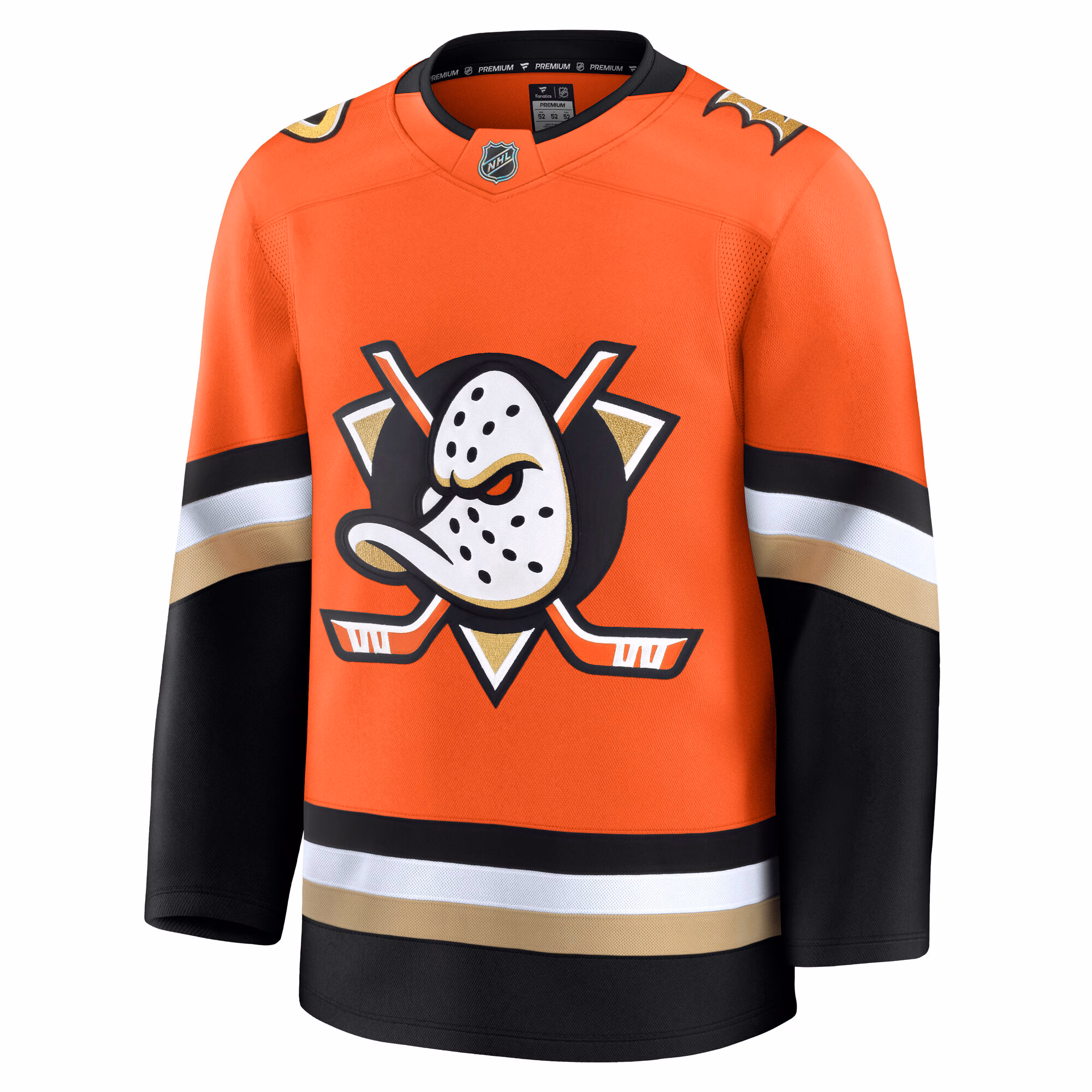 Anaheim Ducks Fanatics Home Premium Jersey - Orange
