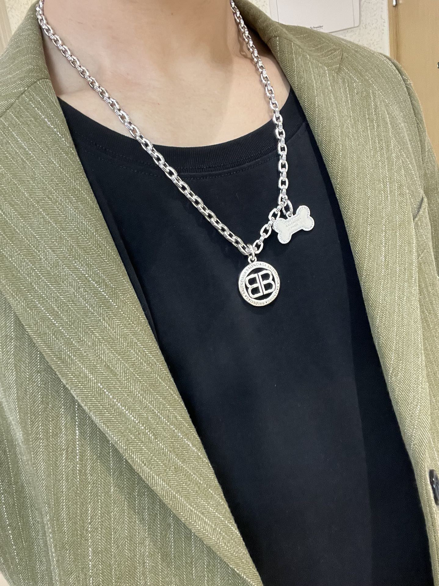 Balenciaga necklace-80