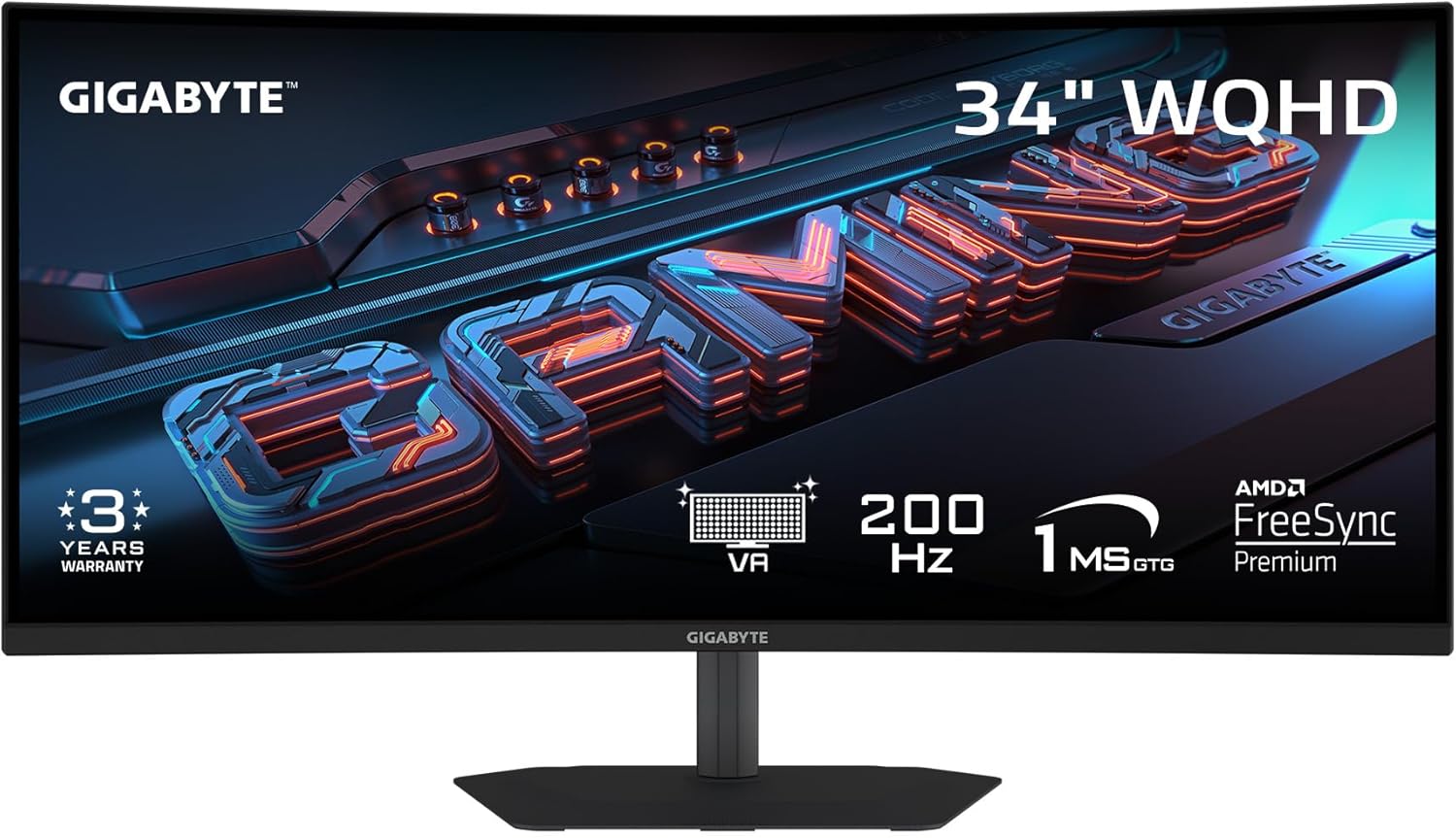 GIGABYTE - G34WQC2-34