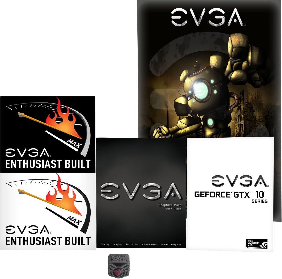 EVGA GeForce GTX 1060 6GB SSC GAMING ACX 3.0, 6GB GDDR5, LED, DX12 OSD Support (PXOC) Graphics Card 06G-P4-6267-KR
