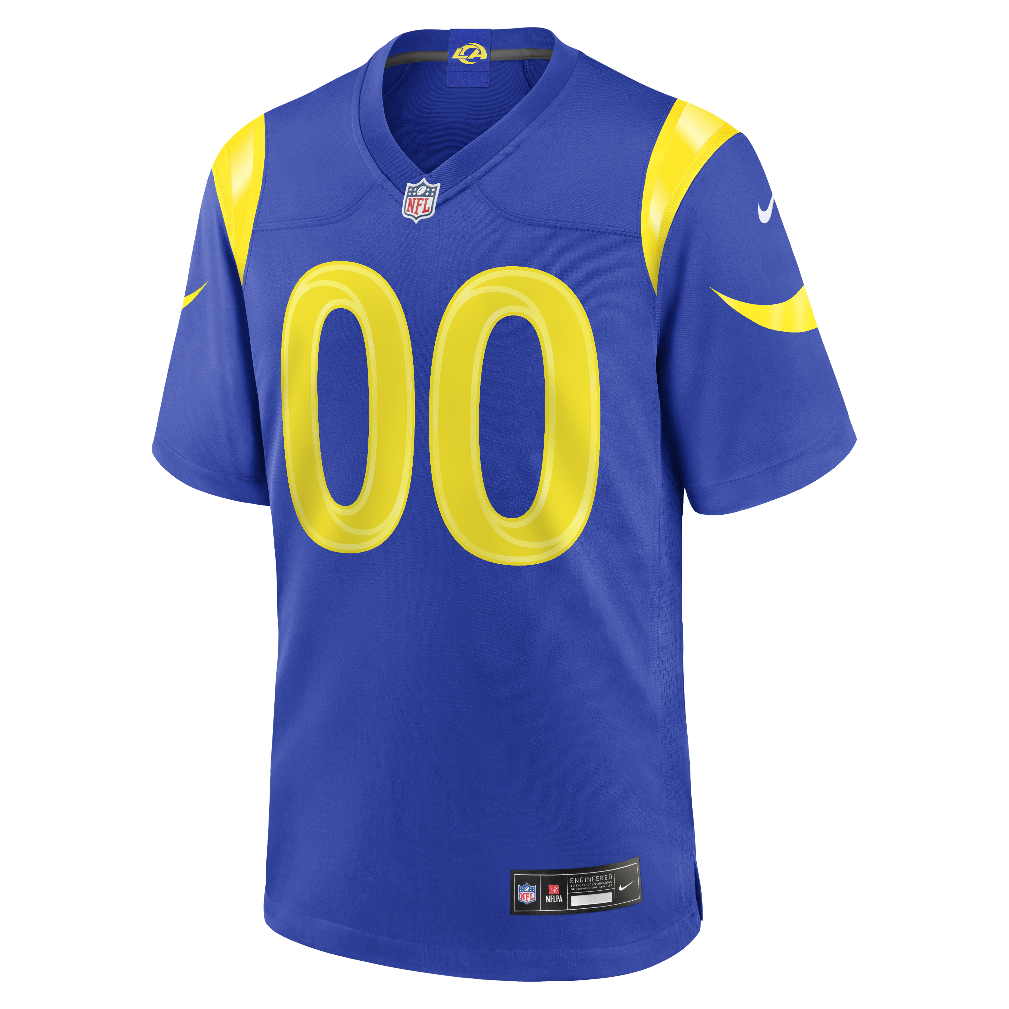 Los Angeles Rams Nike Custom Game Jersey - Royal