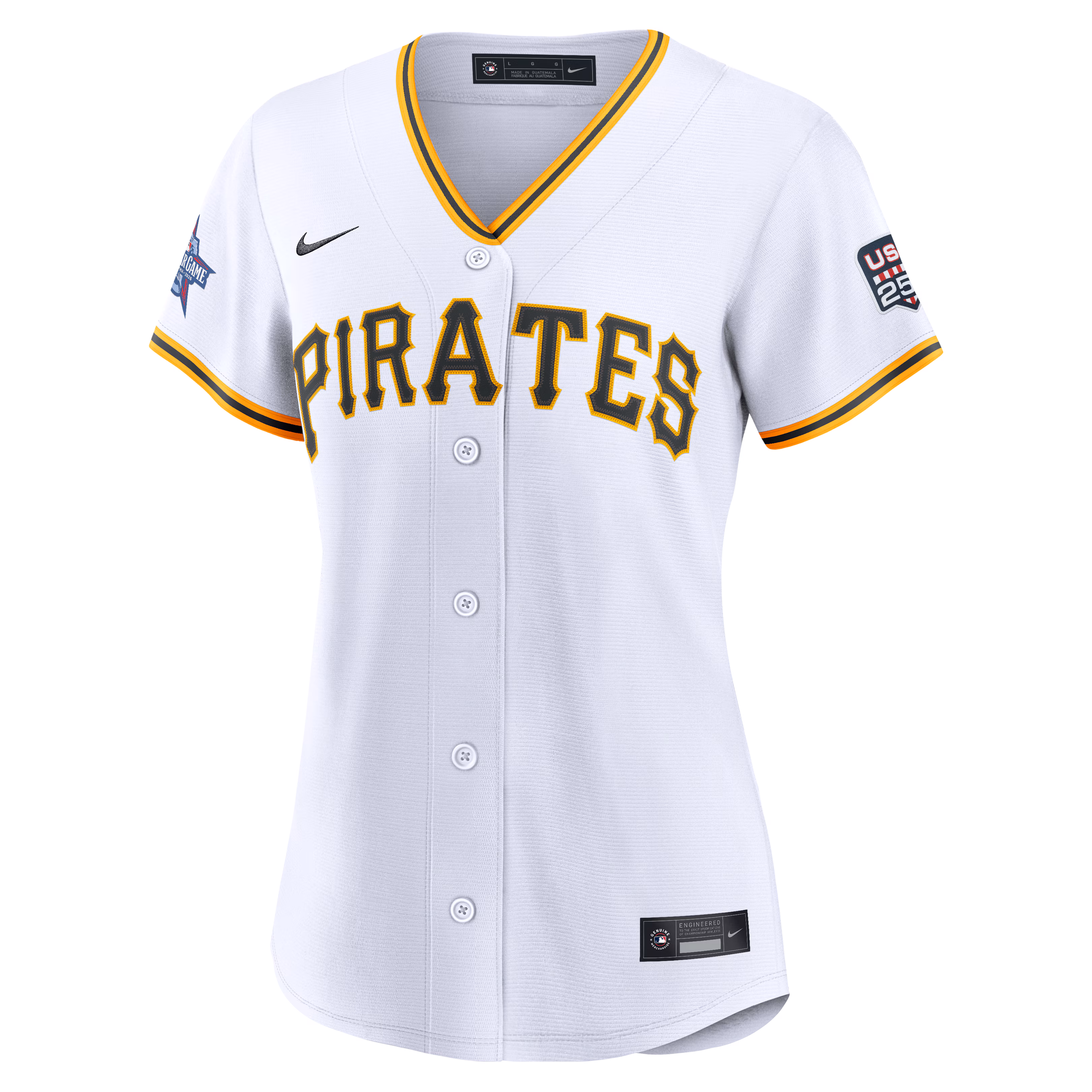 2026 All-Star Game Women's Pittsburgh Pirates Paul Skenes Nike White Replica Jersey