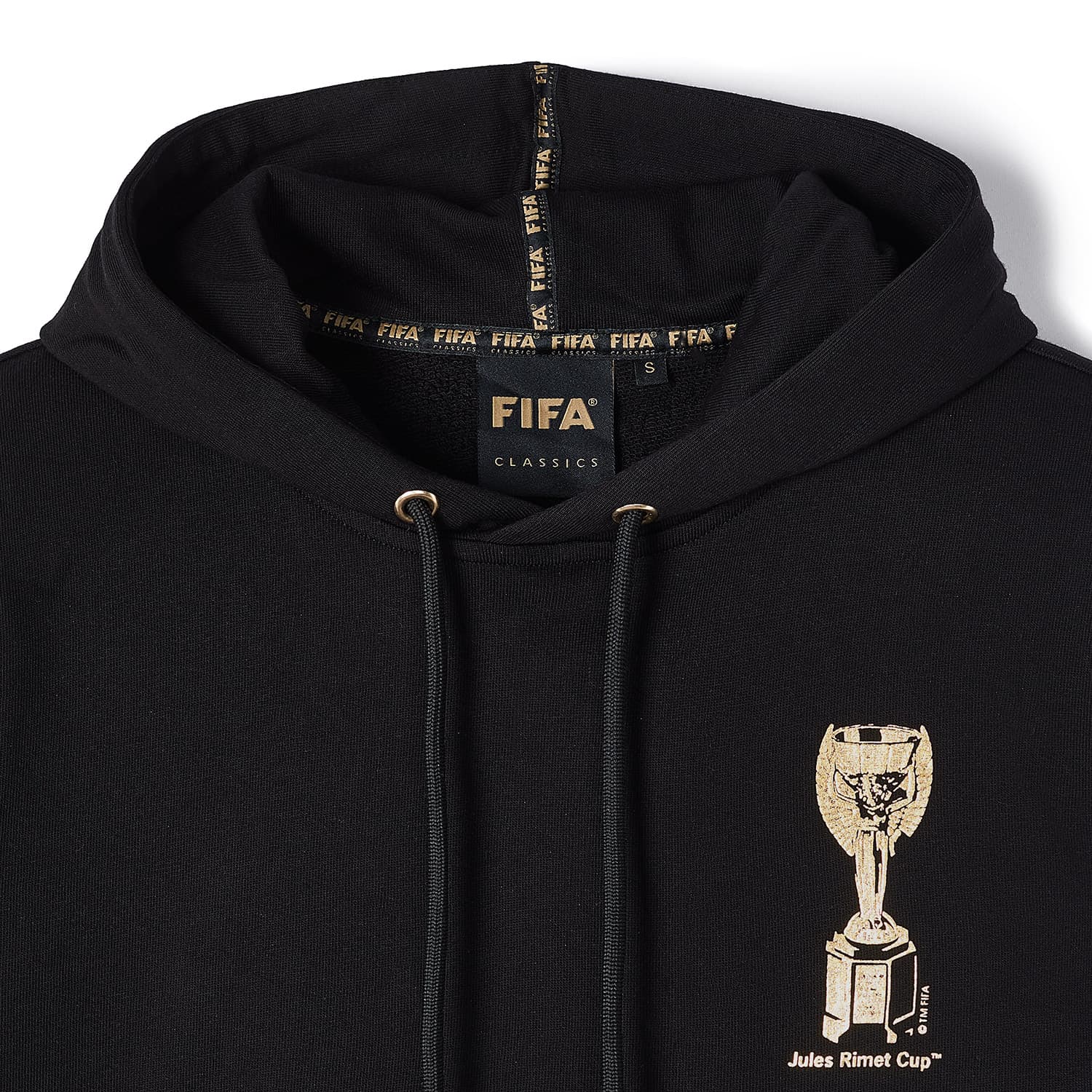 FIFA Classics Retro Hoodie Black - Men's