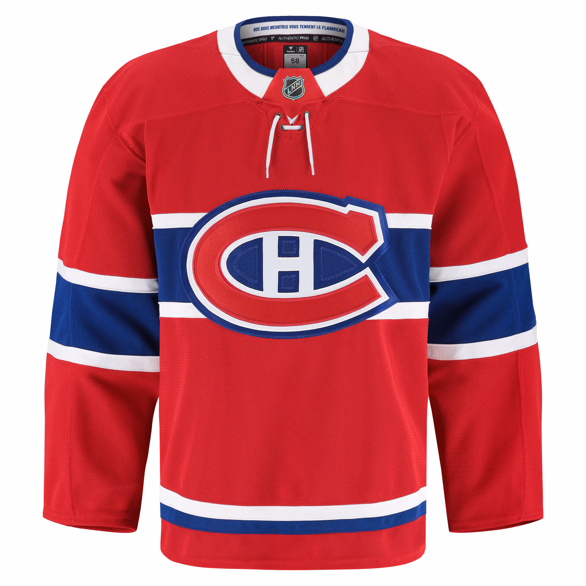 Montreal Canadiens Fanatics Home Authentic Pro Jersey - Red
