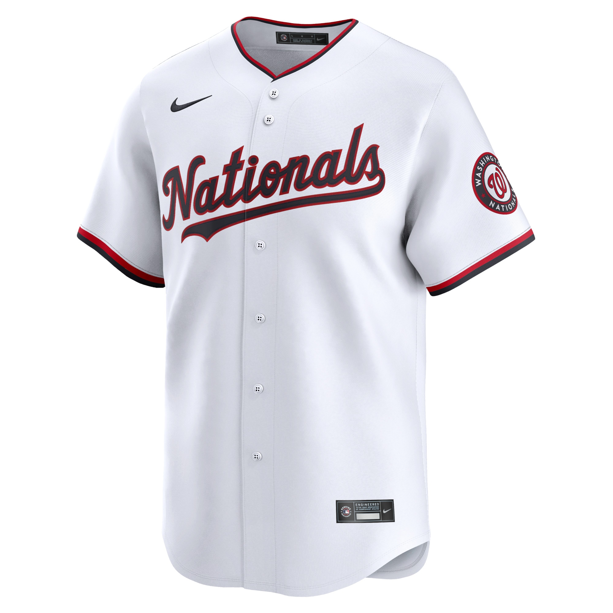 Stephen Strasburg Washington Nationals Nike Home Limited Player Jersey - White