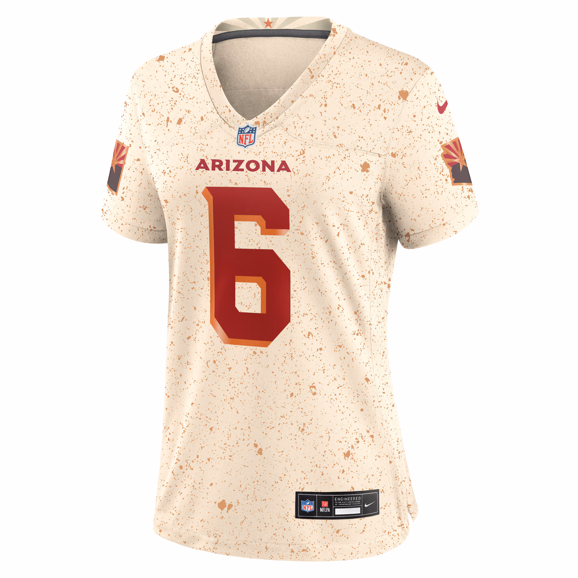 James Conner Arizona Cardinals Nike Women's 2025 Rivalries Collection Game Jersey - Natural