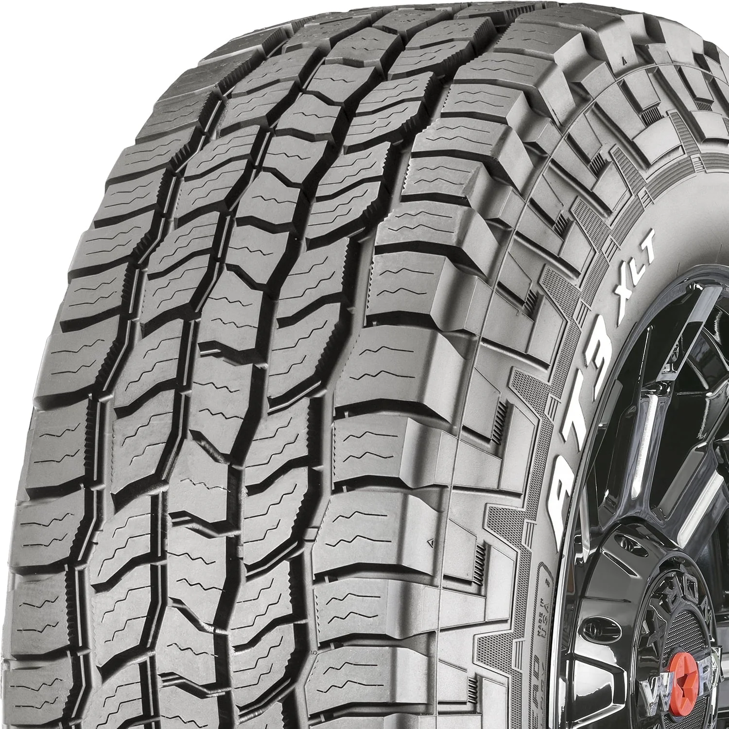 Cooper Discoverer AT3 XLT All Terrain Tires 285/75R16 10 Ply E – Fits Light Trucks & Hummer H3 Models