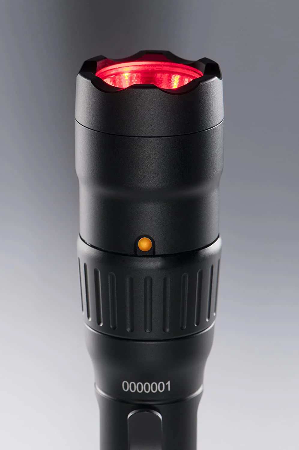7600 Rechargeable Tactical Flashlight (Black)