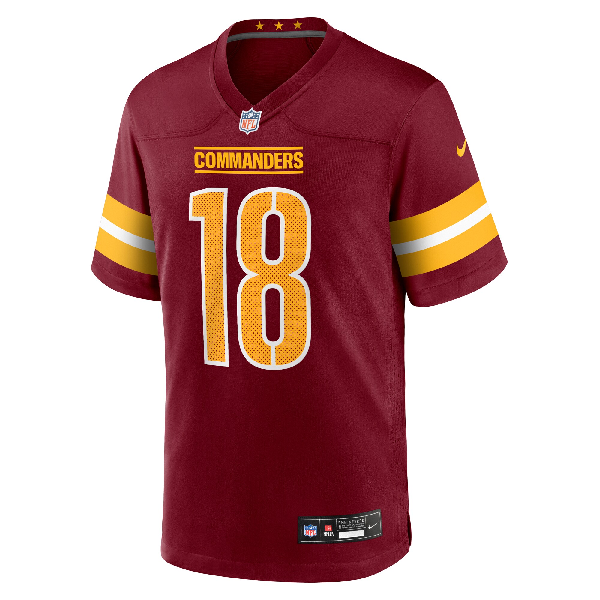 Tyler Owens Washington Commanders Nike Team Game Jersey -  Burgundy