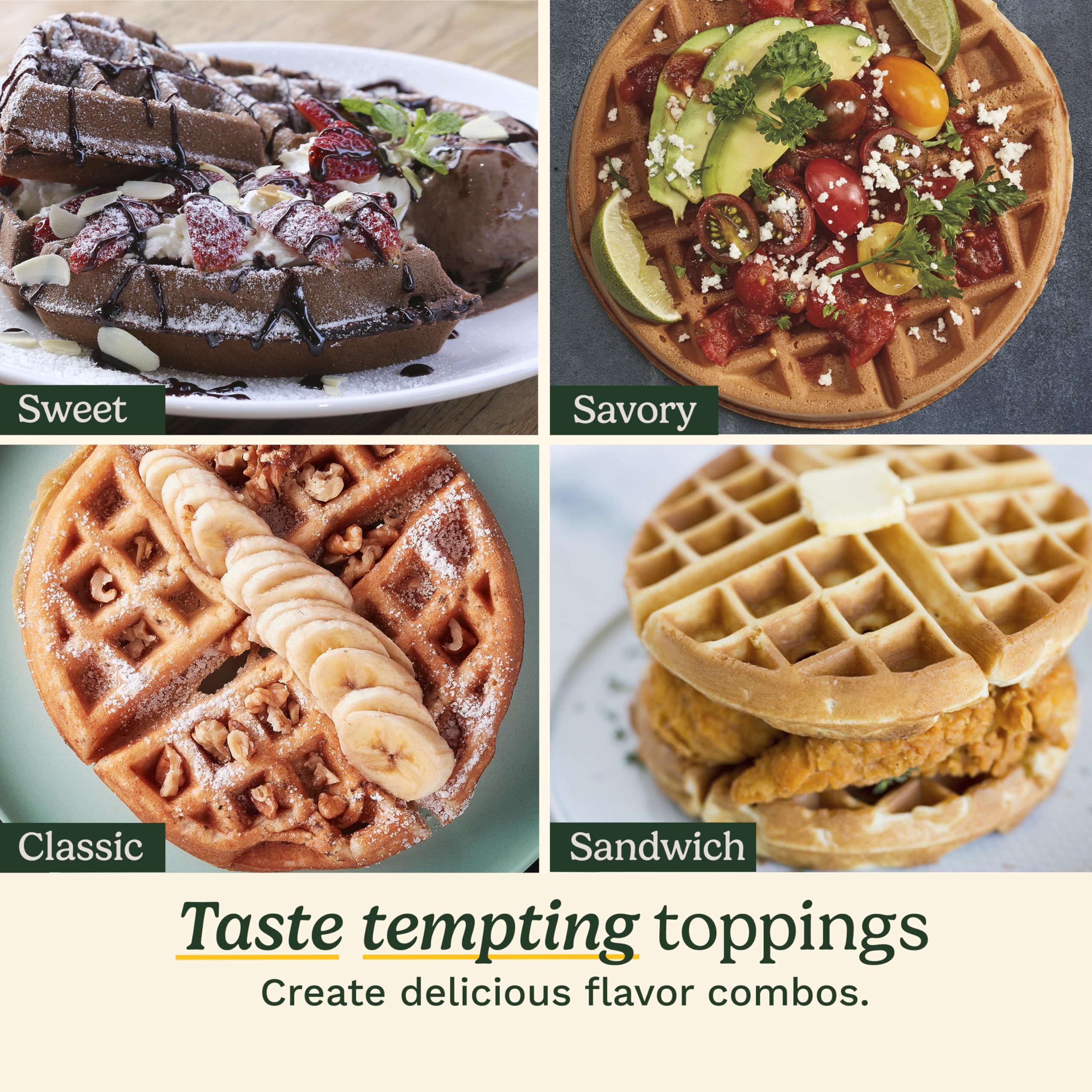 CUISINART Double Flip Belgian Waffle Maker - Stainless Steel