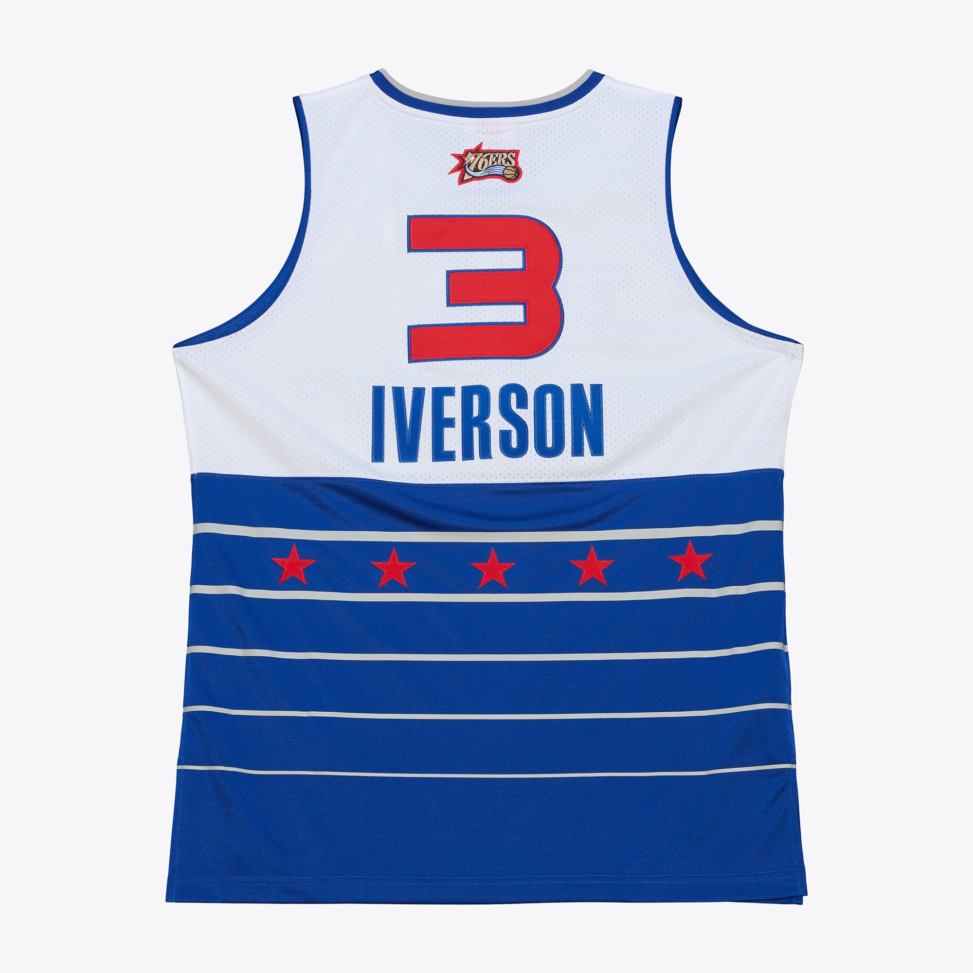 Allen Iverson 2006 NBA All-Star Game Mitchell & Ness Authentic Jersey - White/Blue