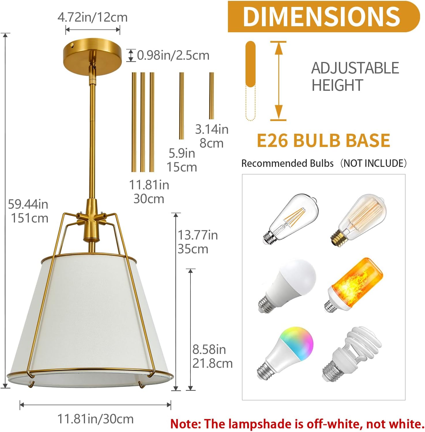 Modern Pendant Light Fixtures with 13