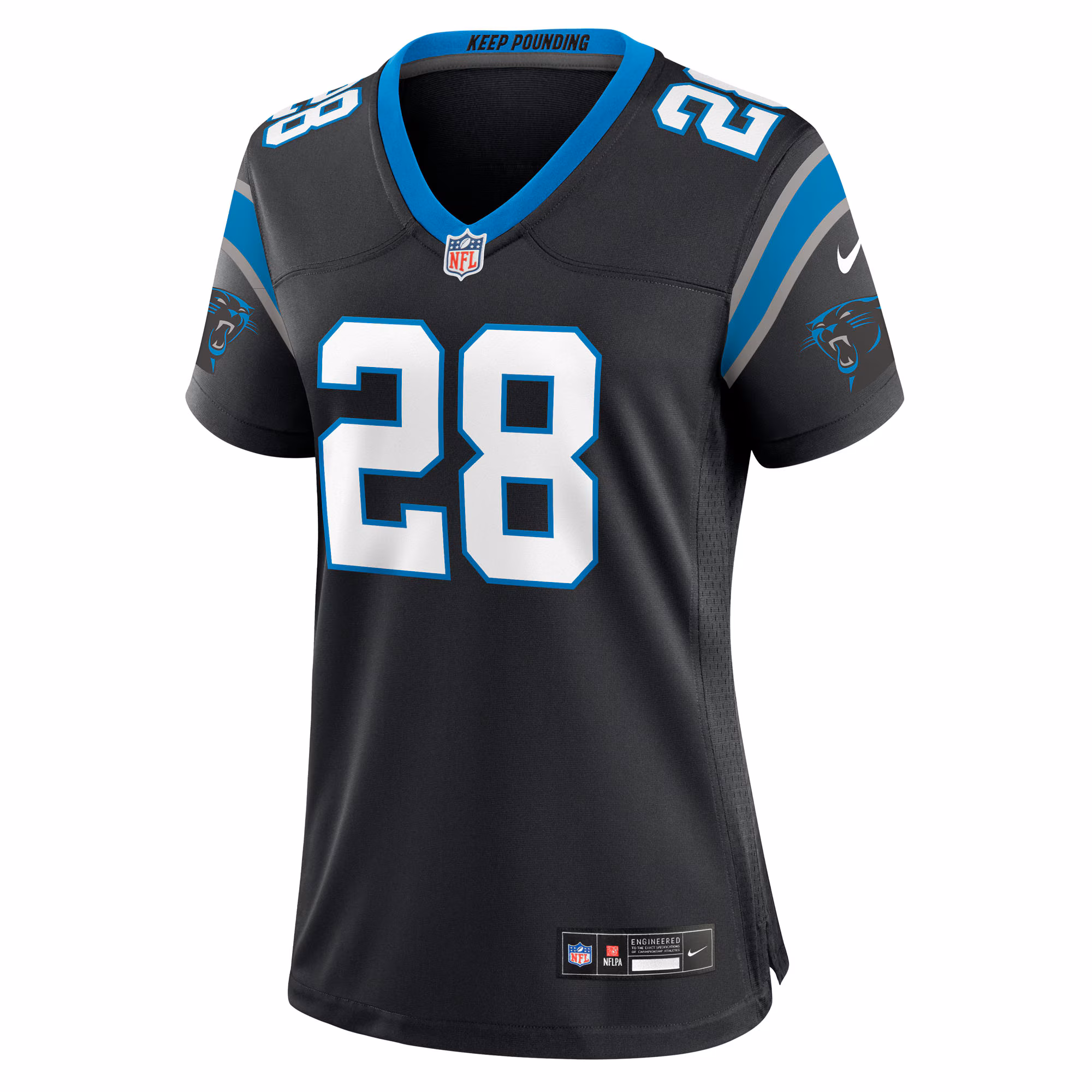 Damarri Mathis Carolina Panthers Nike Women's Team Game Jersey -  Black