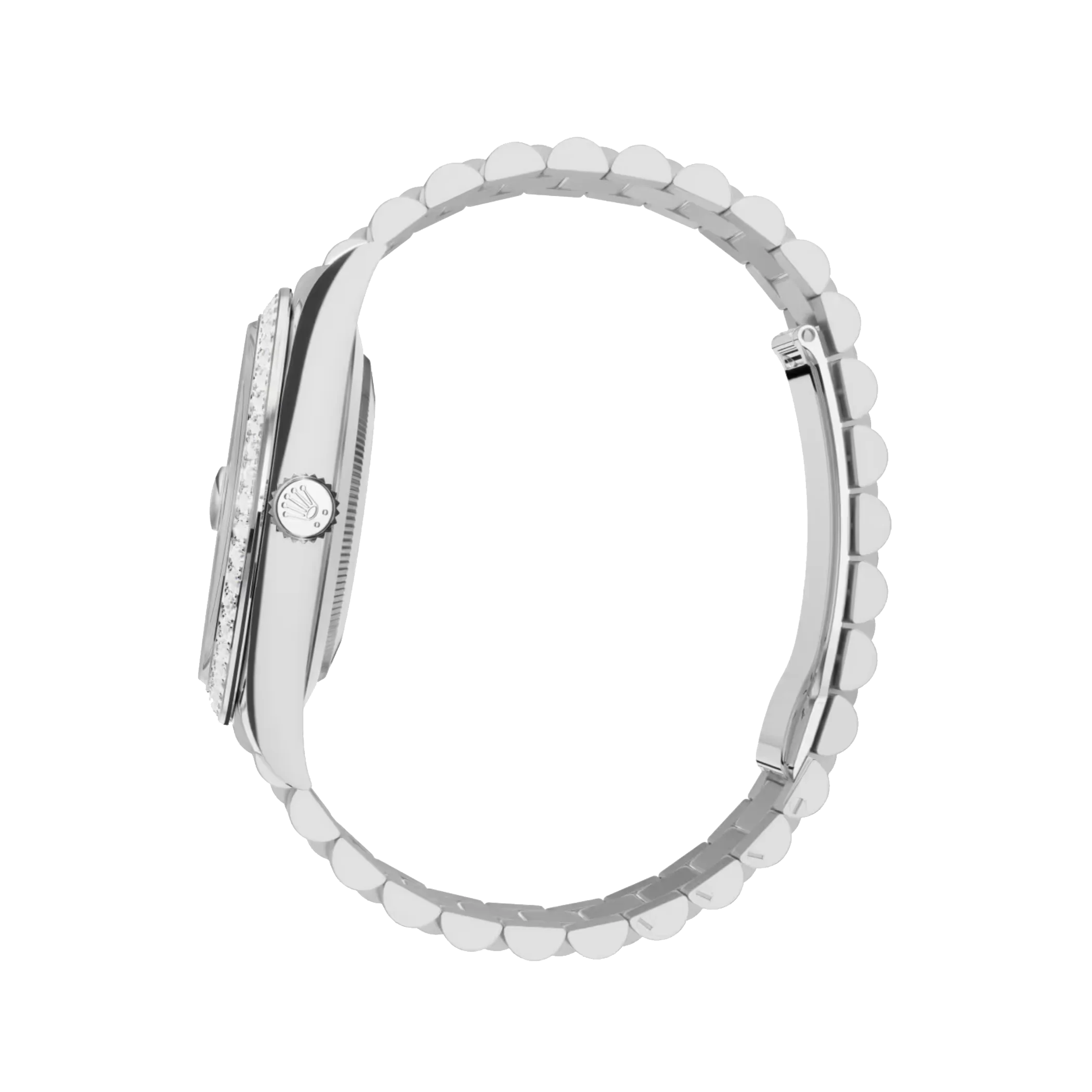 Day-Date: platinum, bright black, m228396tbr-0024