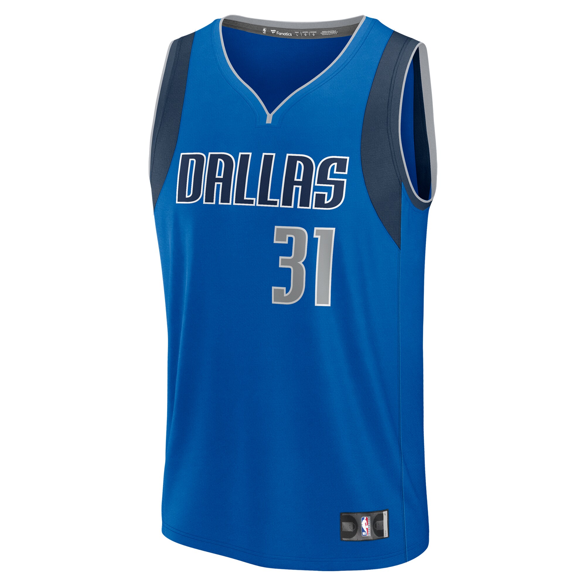 Klay Thompson Dallas Mavericks Fanatics Fast Break Replica Player Jersey - Icon Edition - Blue