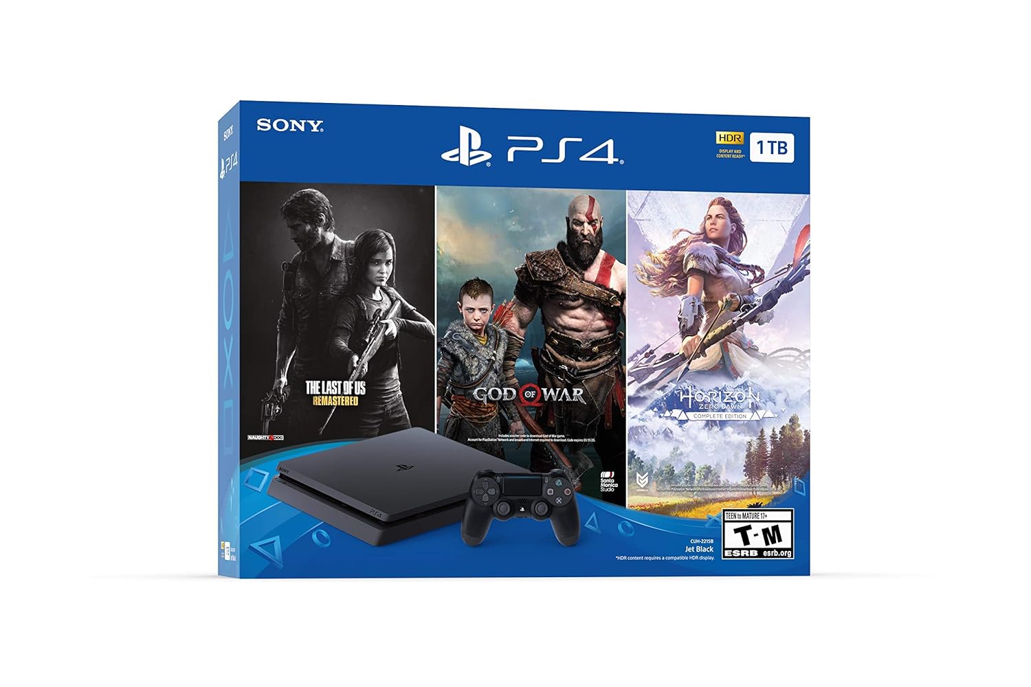 PlayStation 4 Slim 1TB Console - Only On PlayStation Bundle (Renewed) video game