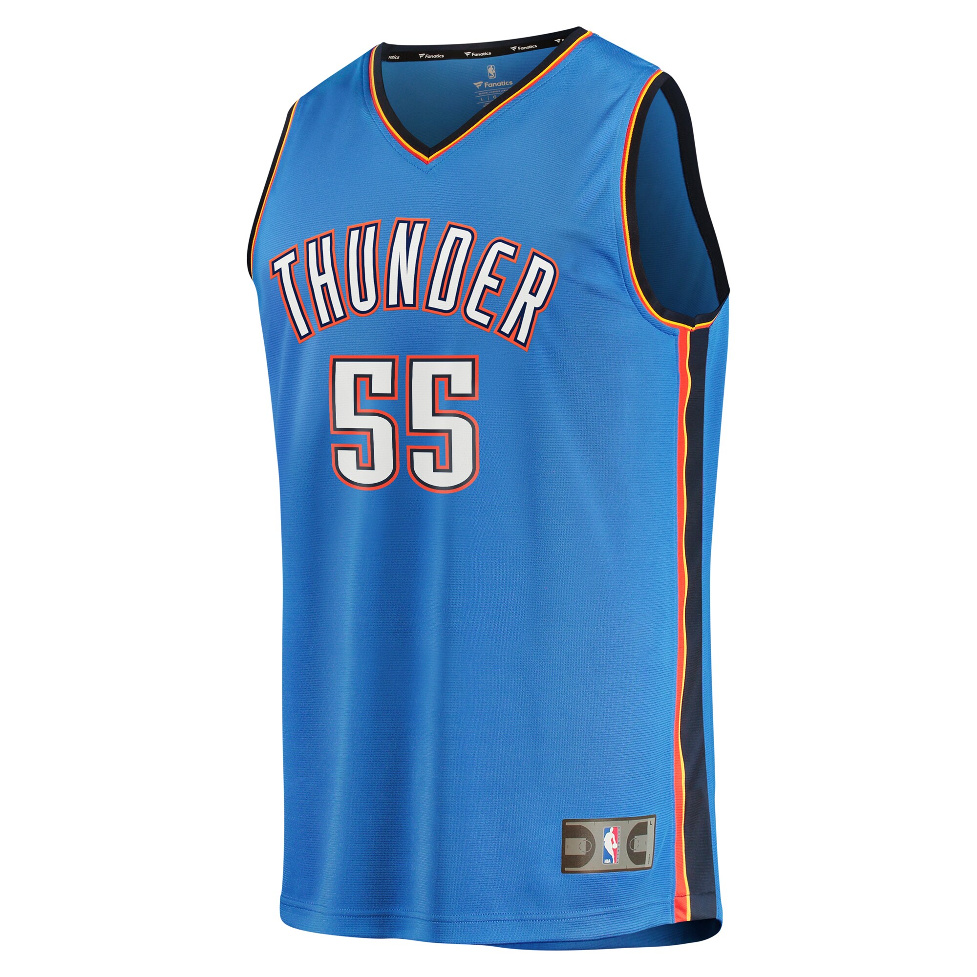 Isaiah Hartenstein Oklahoma City Thunder Fanatics Fast Break Replica Player Jersey - Icon Edition - Blue